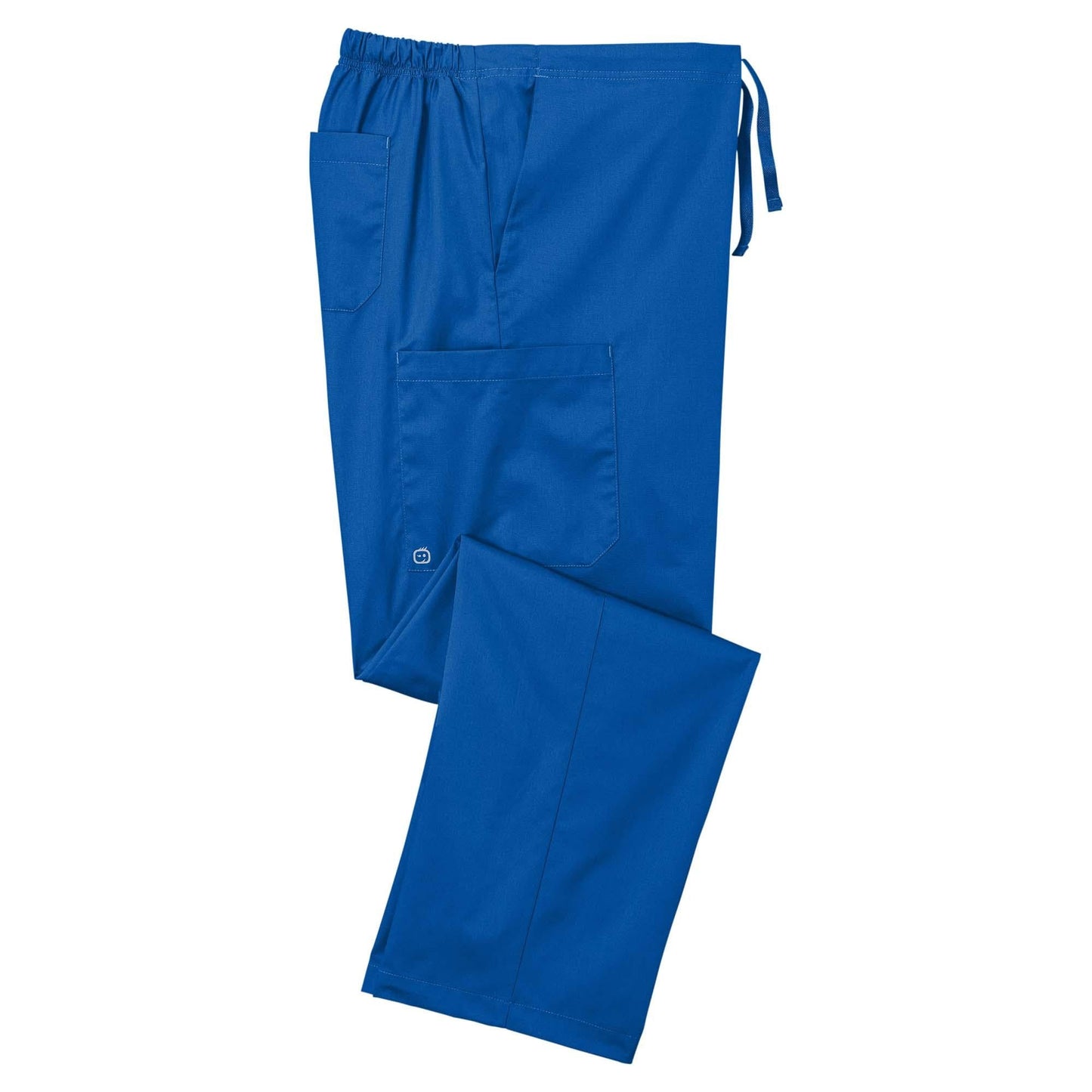 Black Scrub Pants - WonderWink - Comfortable Cargo Design