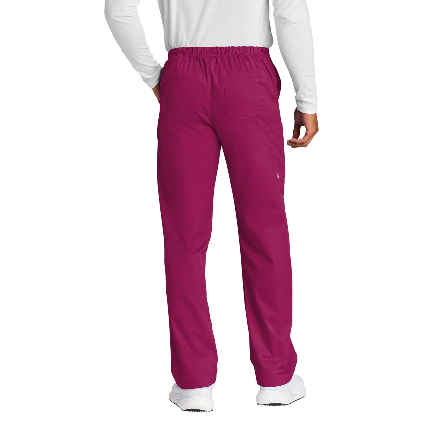 Black Scrub Pants - WonderWink - Comfortable Cargo Design
