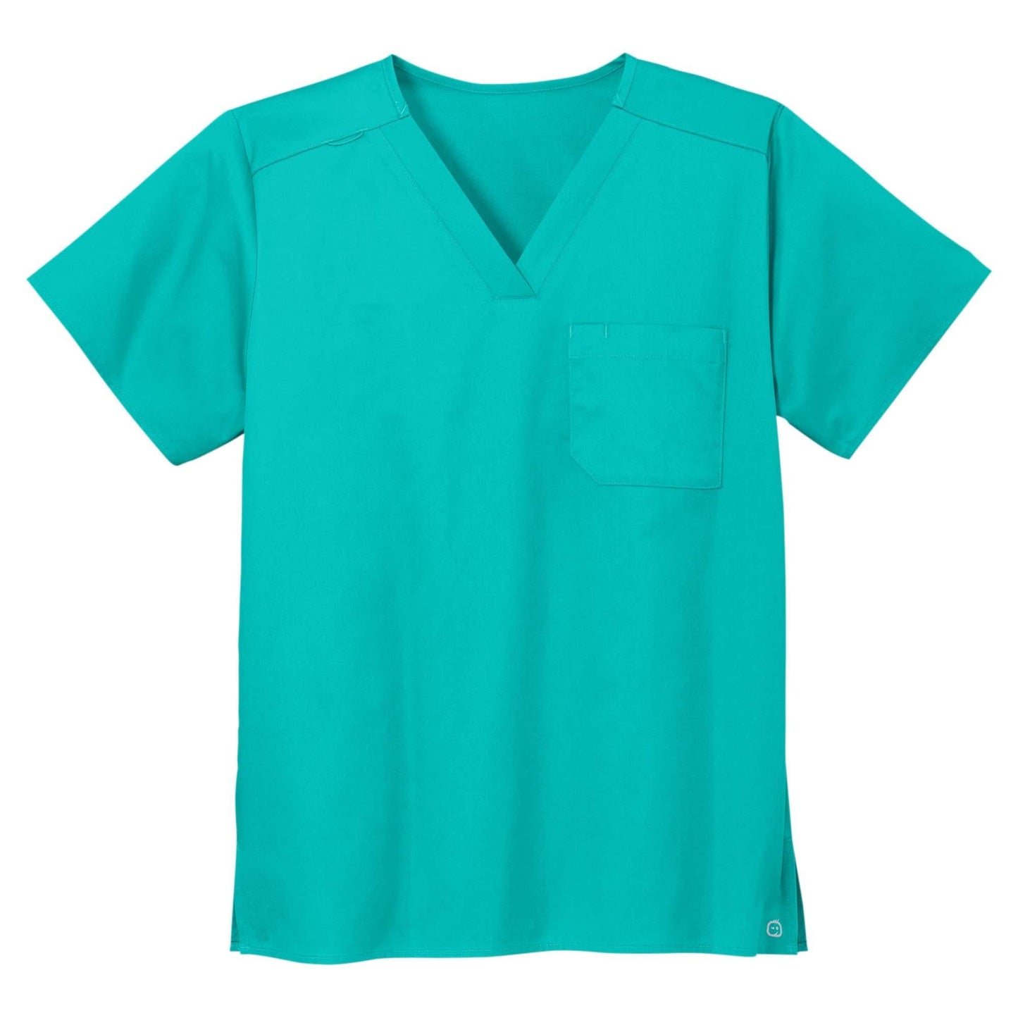 Black Scrub Tops - WonderWink - Comfortable V-Neck