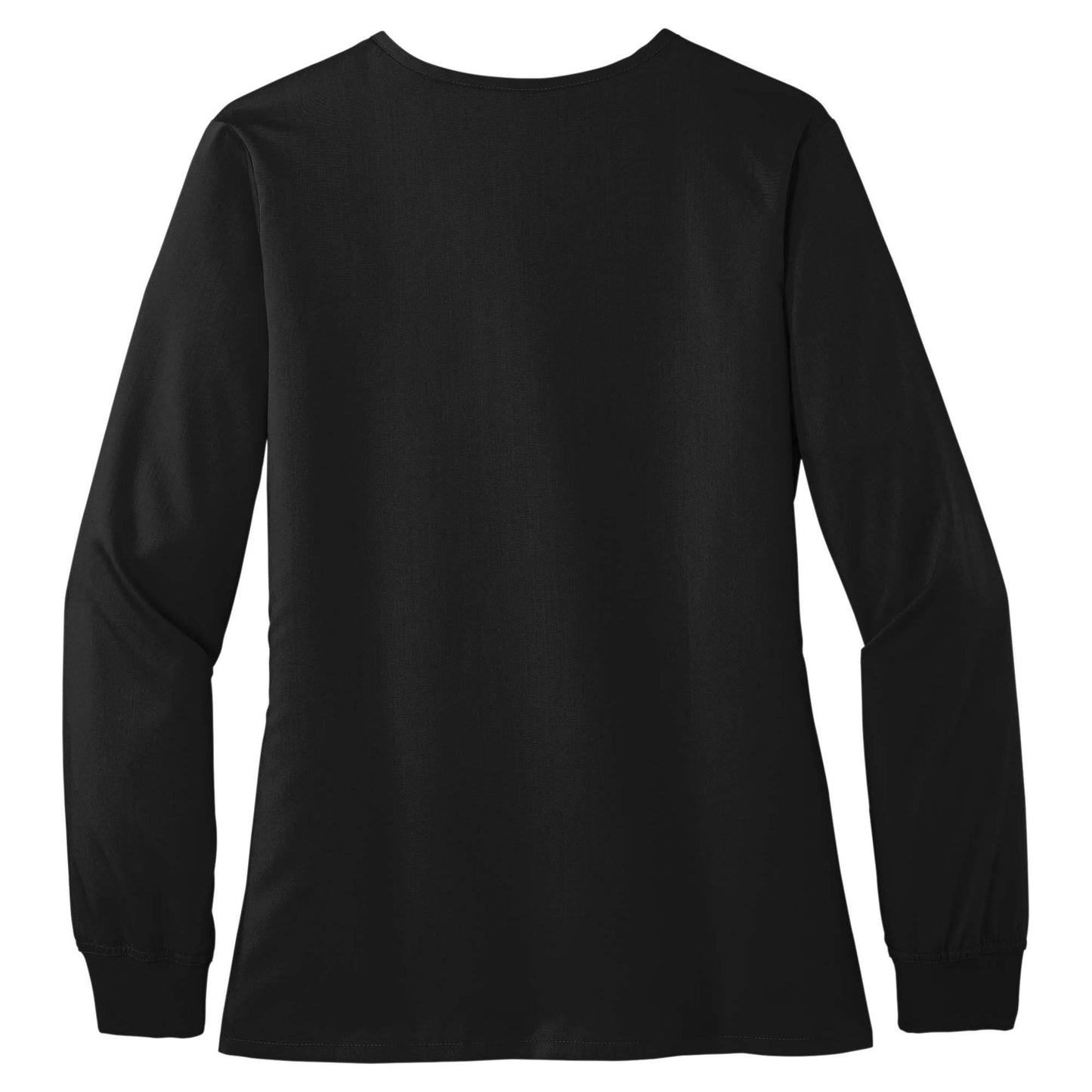 Black Scrub Jacket - WonderWink - Modern Fit