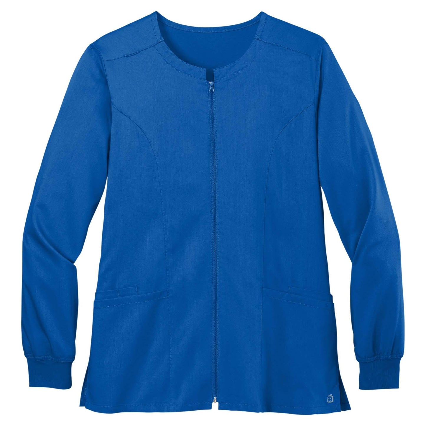 Black Scrub Jacket - WonderWink - Modern Fit