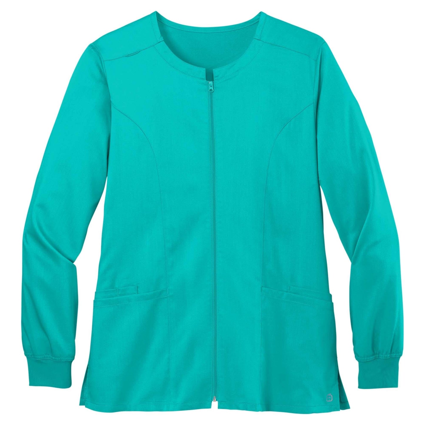 Black Scrub Jacket - WonderWink - Modern Fit