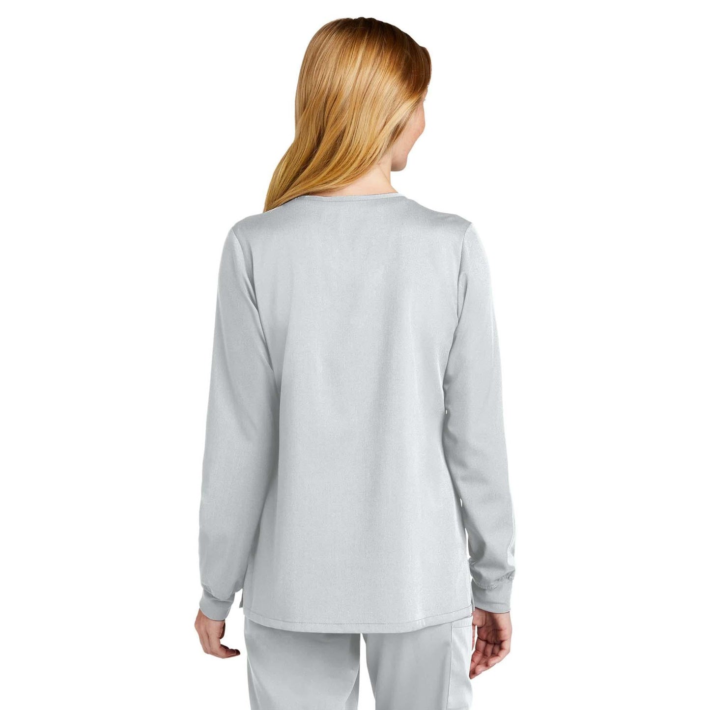 Black Scrub Jacket - WonderWink - Modern Fit