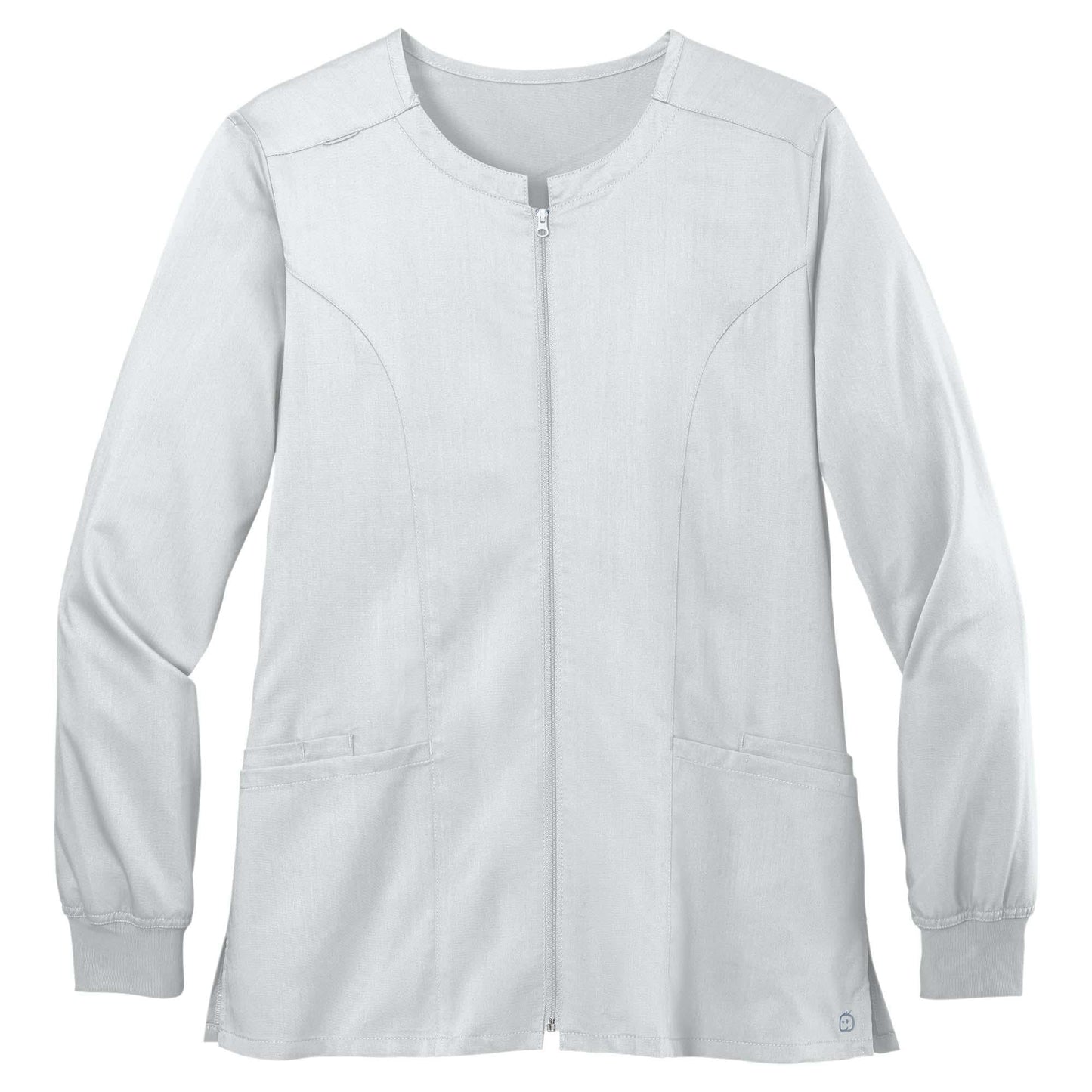 Black Scrub Jacket - WonderWink - Modern Fit