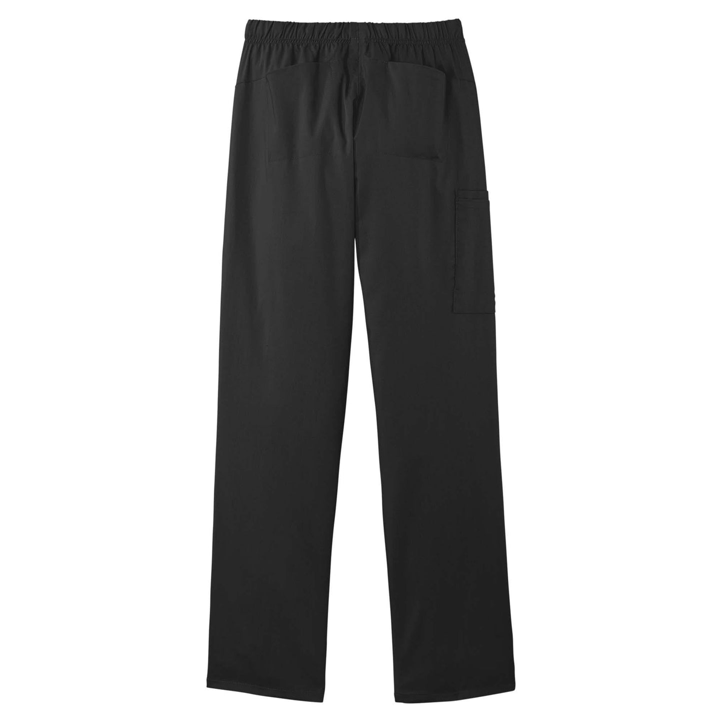 Black Scrub Pants - WonderWink - Comfortable Flex Design