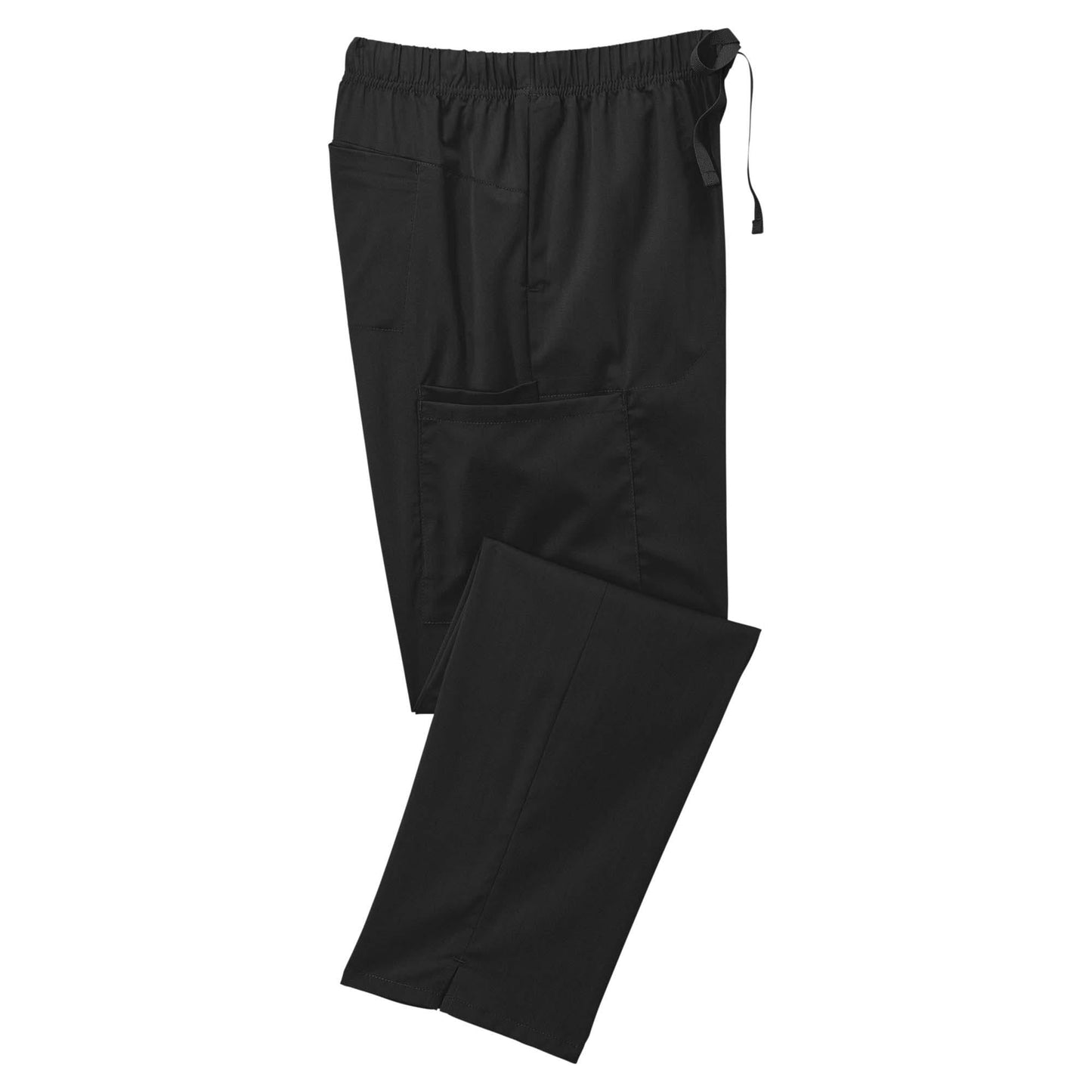 Black Scrub Pants - WonderWink - Comfortable Flex Design