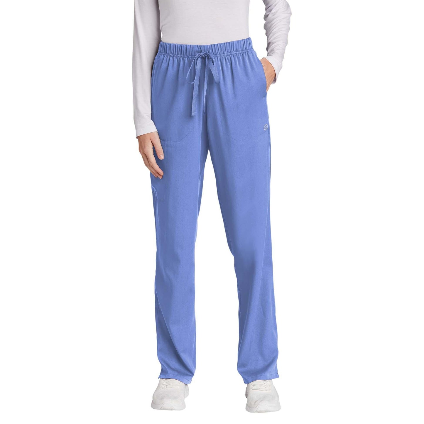 Black Scrub Pants - WonderWink - Comfortable Flex Design