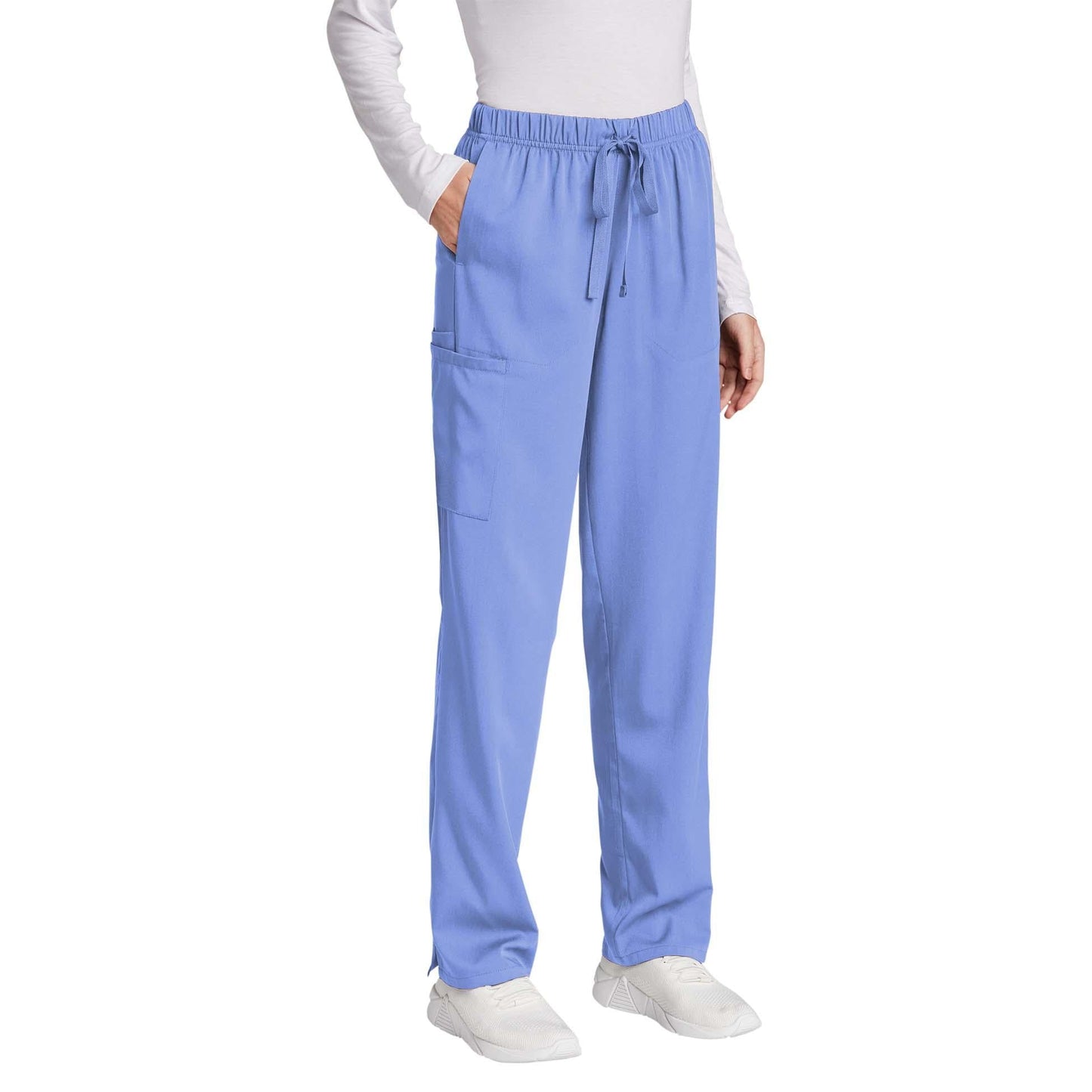 Black Scrub Pants - WonderWink - Comfortable Flex Design