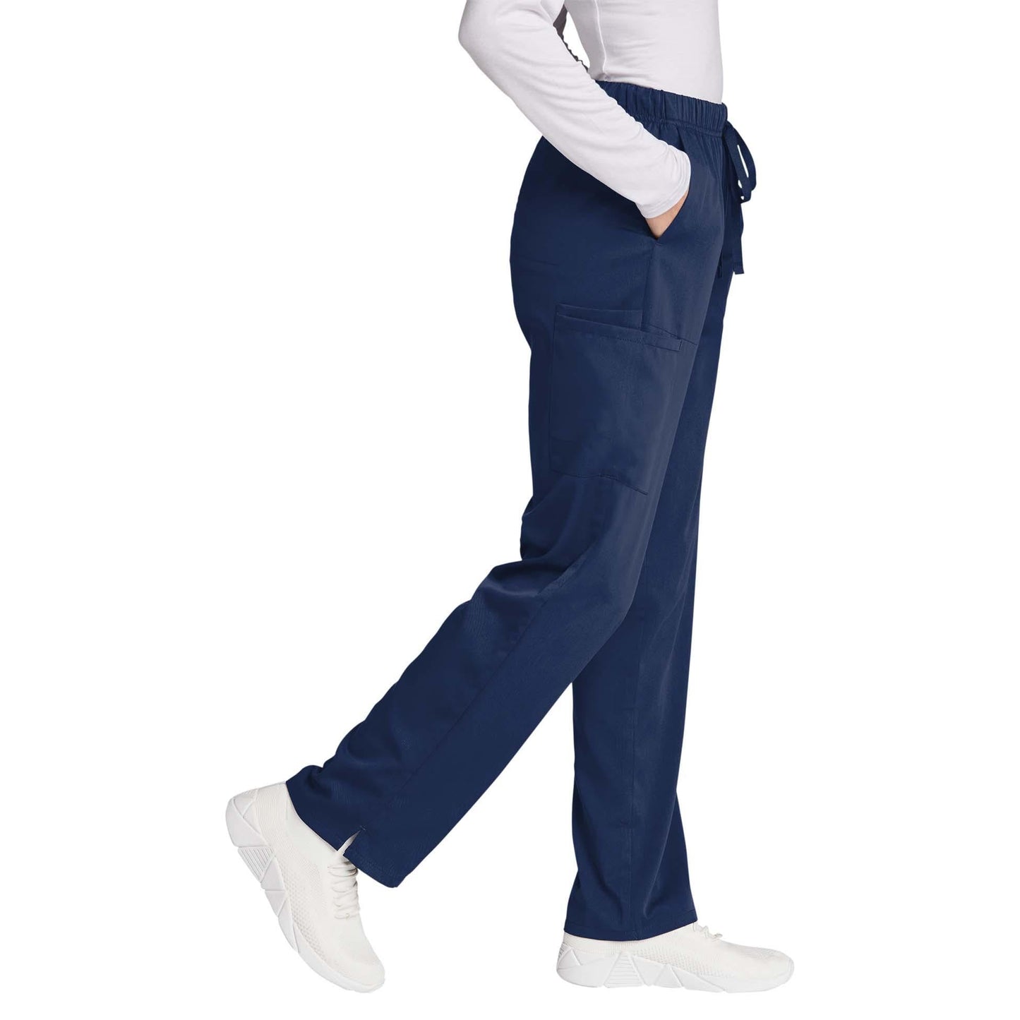 Black Scrub Pants - WonderWink - Comfortable Flex Design