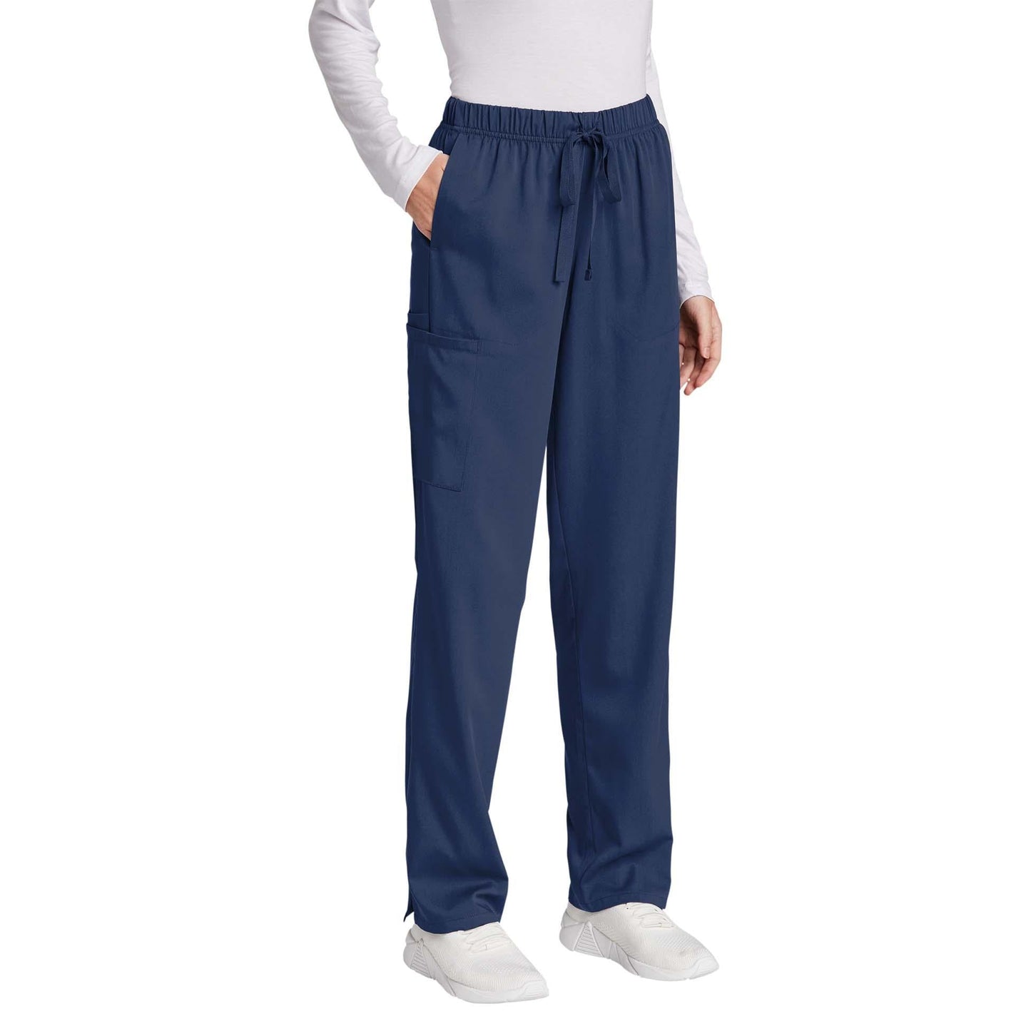 Black Scrub Pants - WonderWink - Comfortable Flex Design