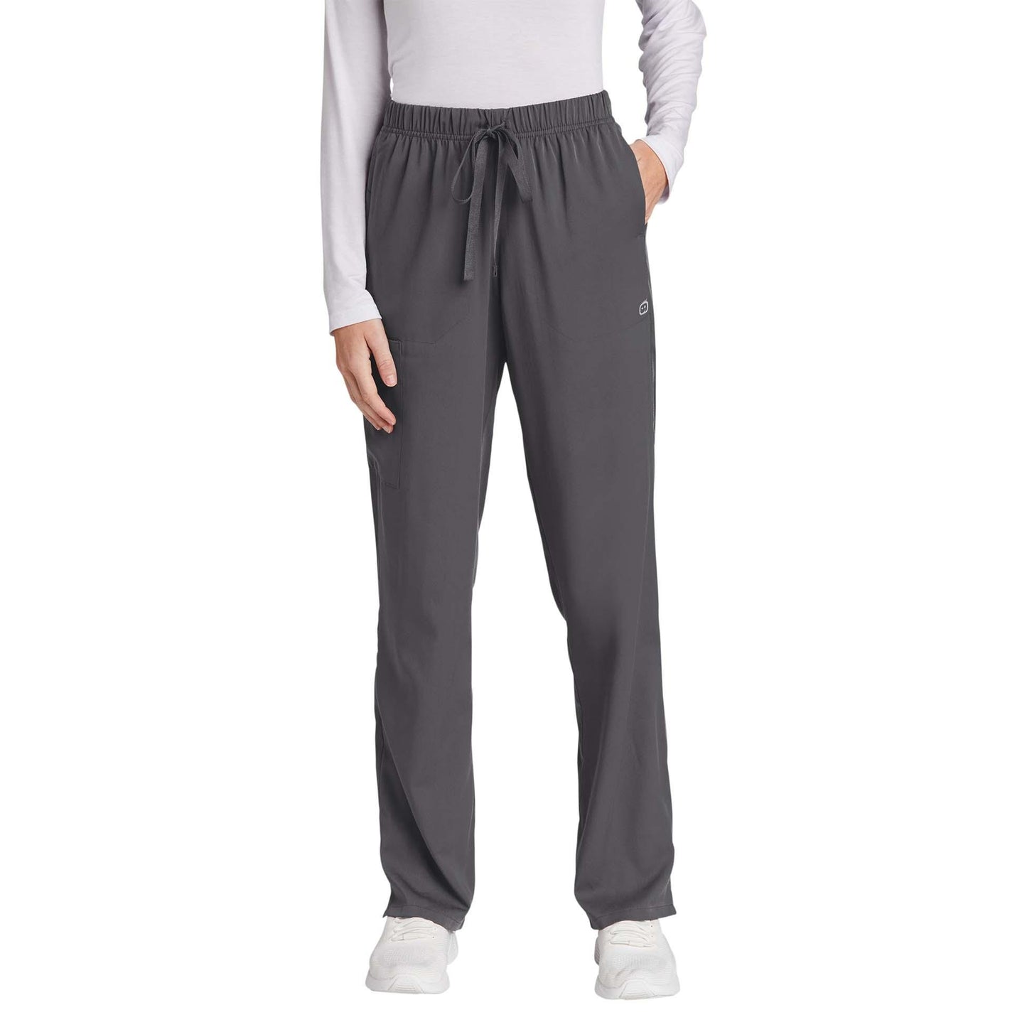Black Scrub Pants - WonderWink - Comfortable Flex Design