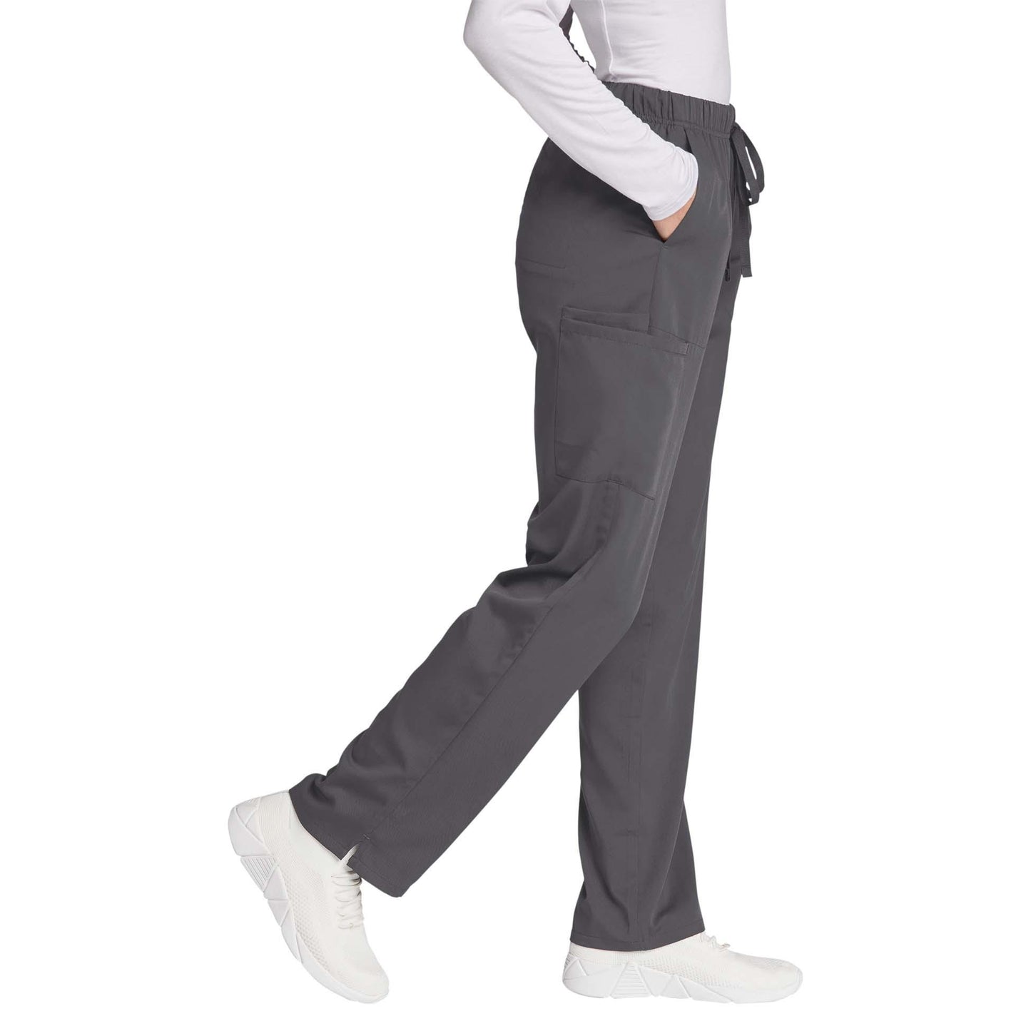 Black Scrub Pants - WonderWink - Comfortable Flex Design