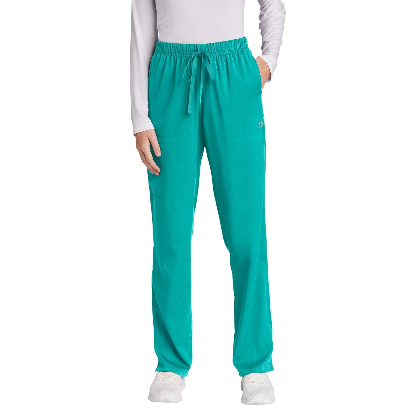 Black Scrub Pants - WonderWink - Comfortable Flex Design