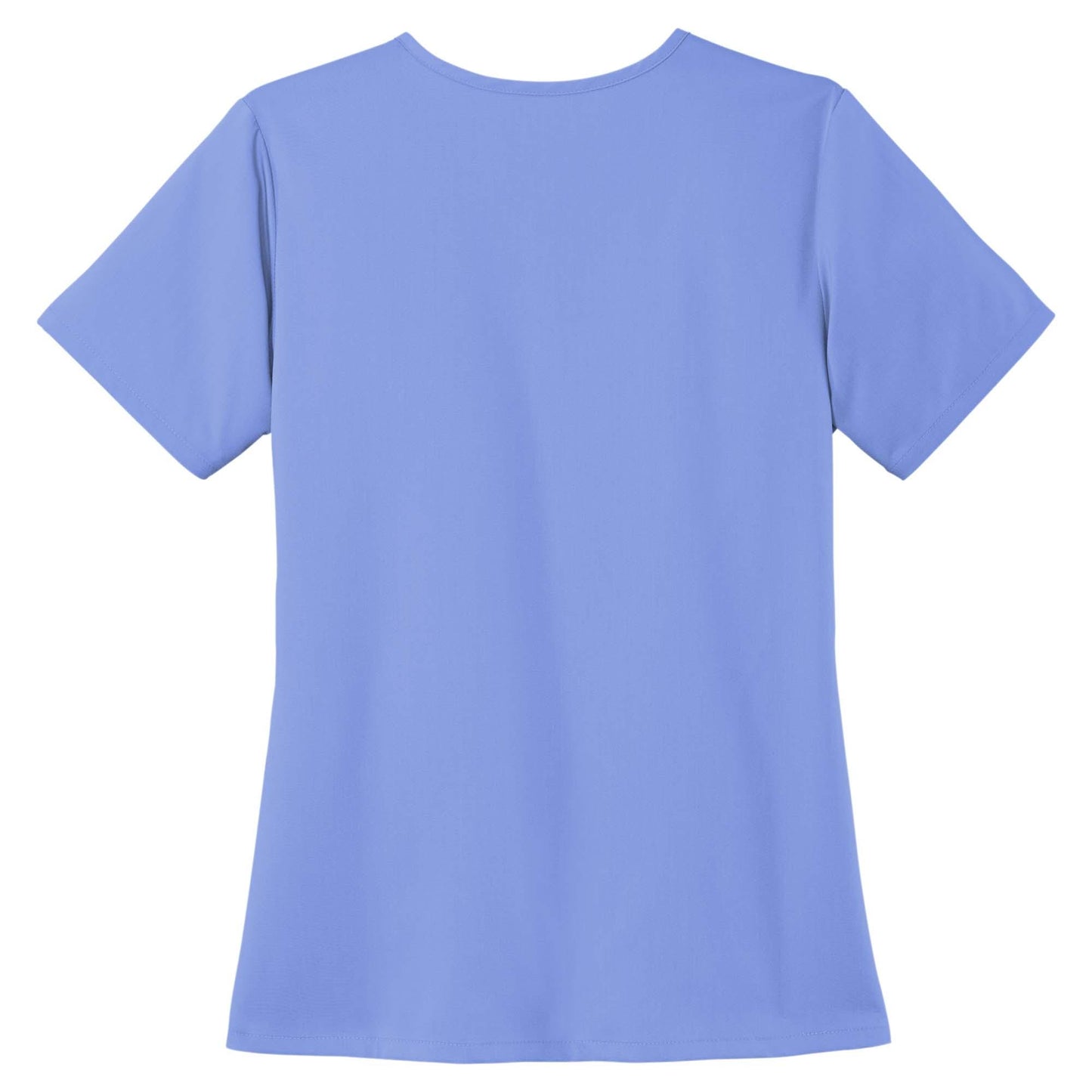 Black Scrub Tops - WonderWink - Stylish Mock Wrap