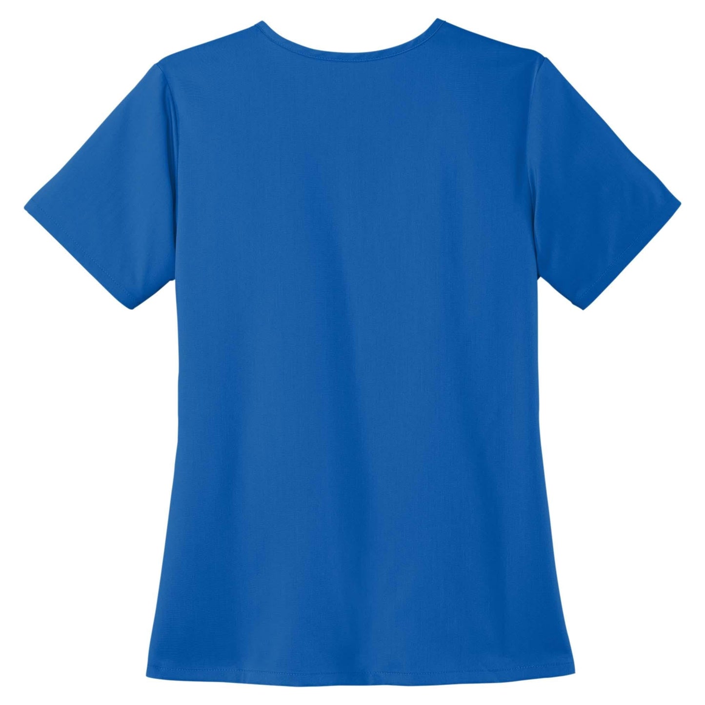 Black Scrub Tops - WonderWink - Stylish Mock Wrap