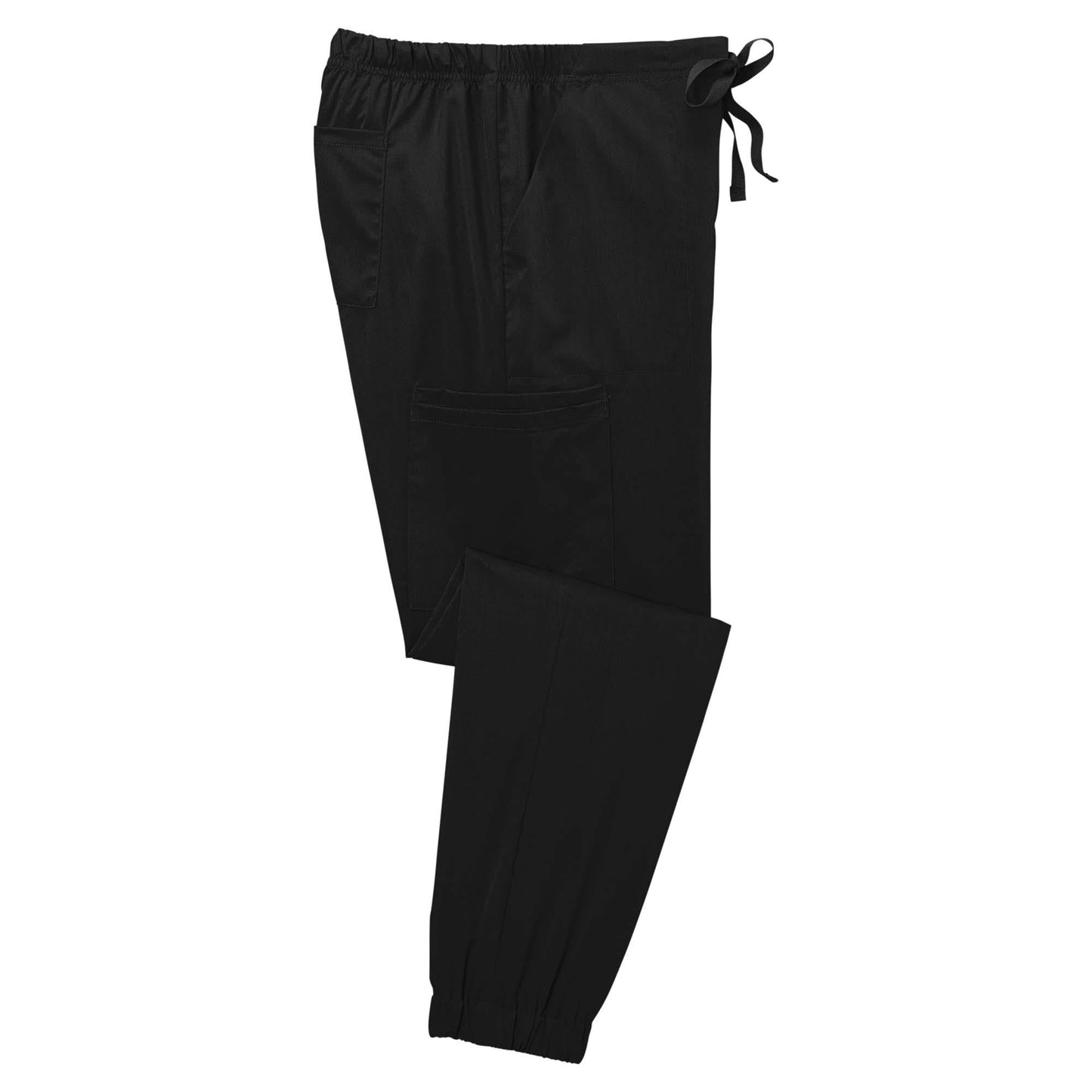 Black Scrub Pants - WonderWink - Modern Jogger Fit