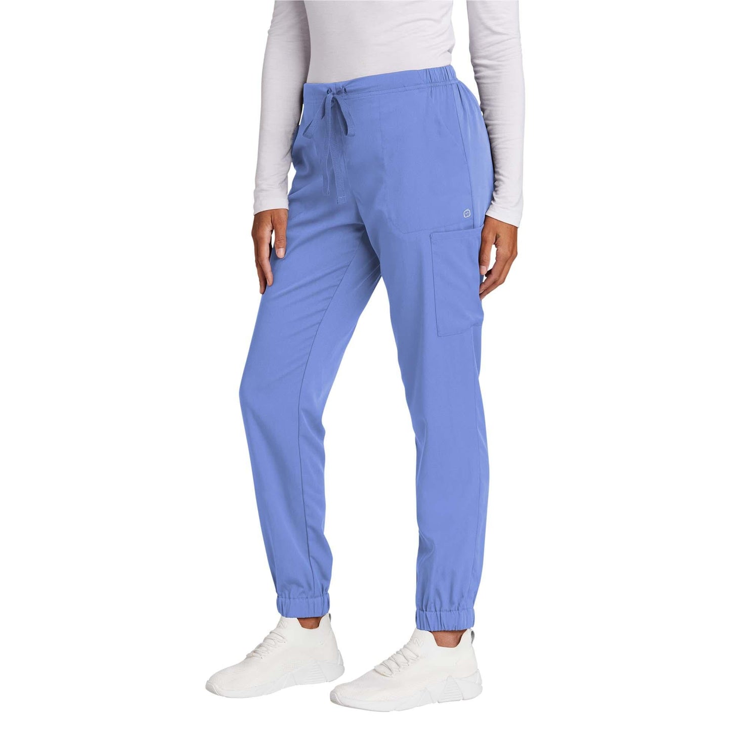 Black Scrub Pants - WonderWink - Modern Jogger Fit