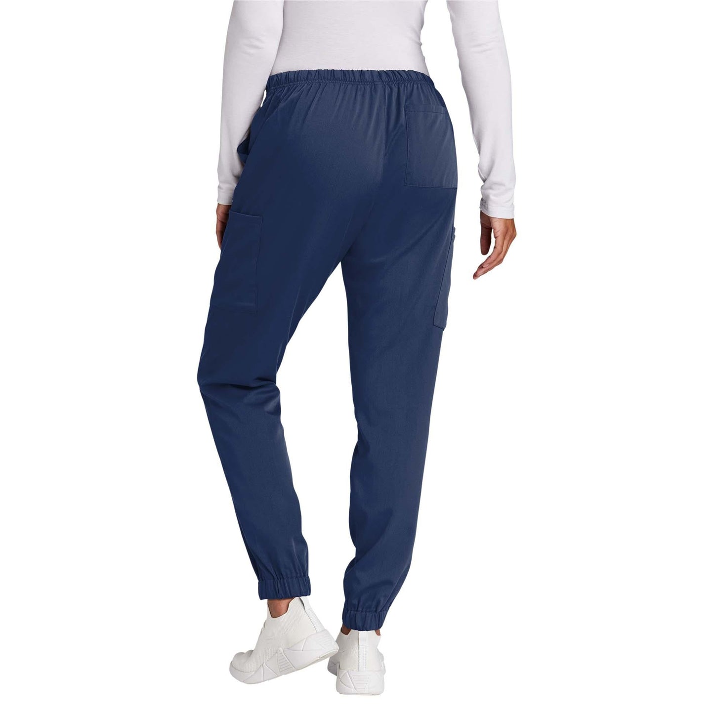 Black Scrub Pants - WonderWink - Modern Jogger Fit