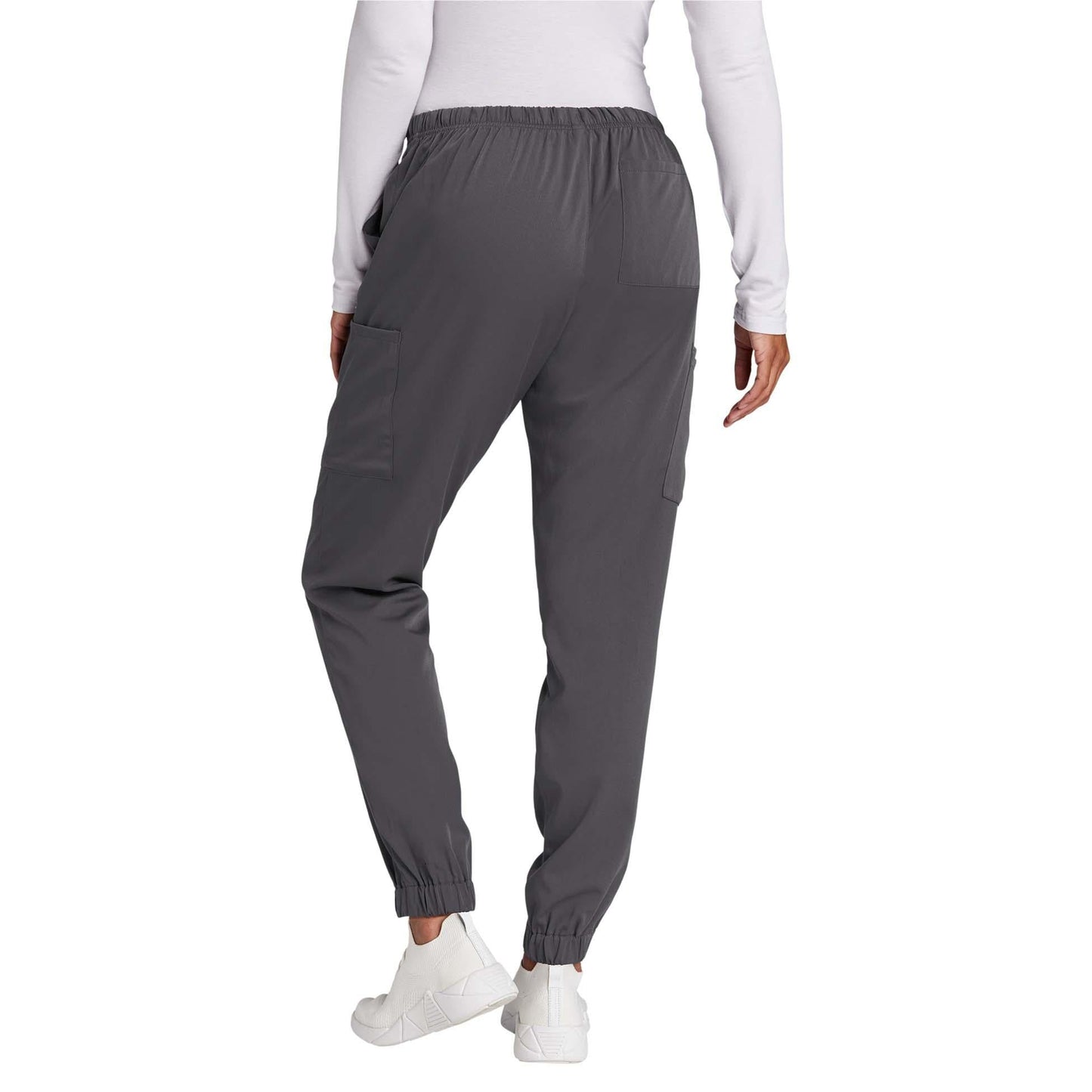 Black Scrub Pants - WonderWink - Modern Jogger Fit