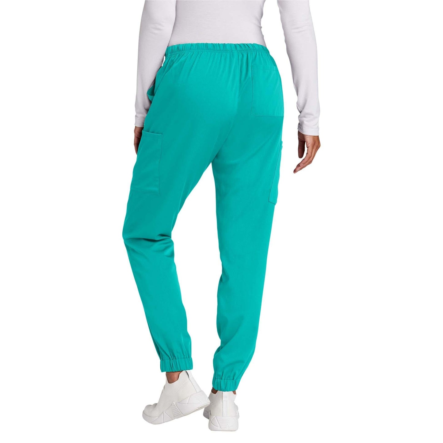 Black Scrub Pants - WonderWink - Modern Jogger Fit