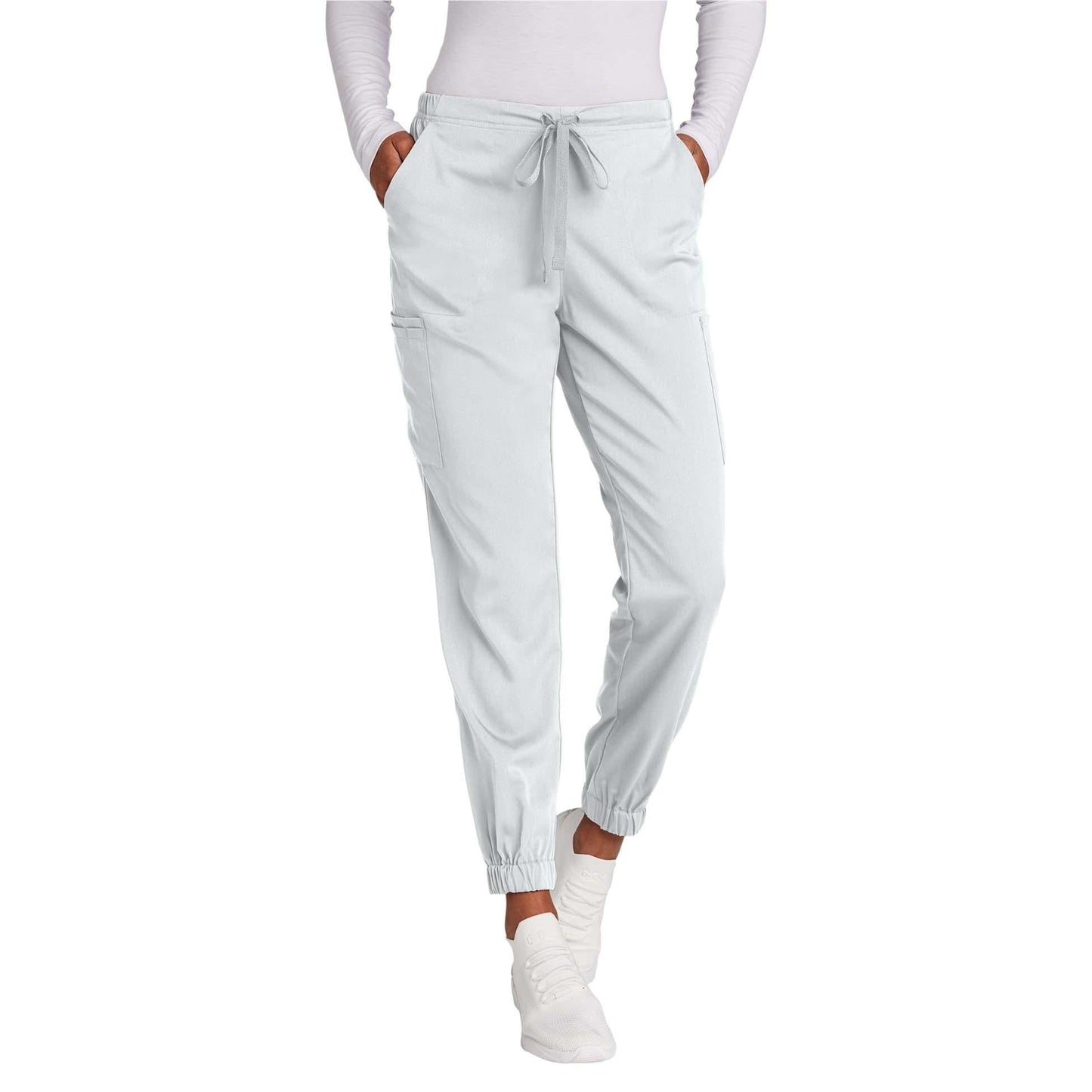 Black Scrub Pants - WonderWink - Modern Jogger Fit