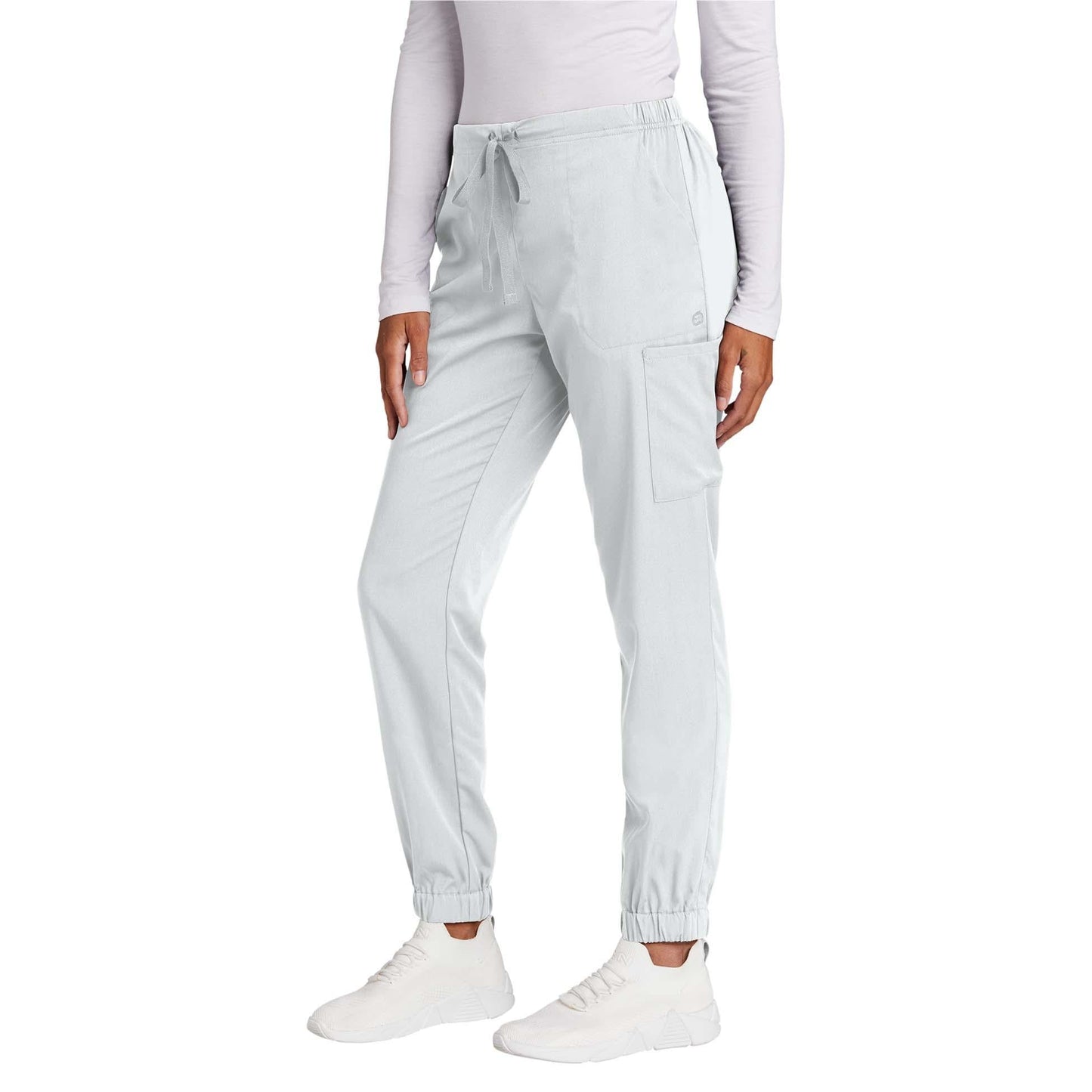 Black Scrub Pants - WonderWink - Modern Jogger Fit