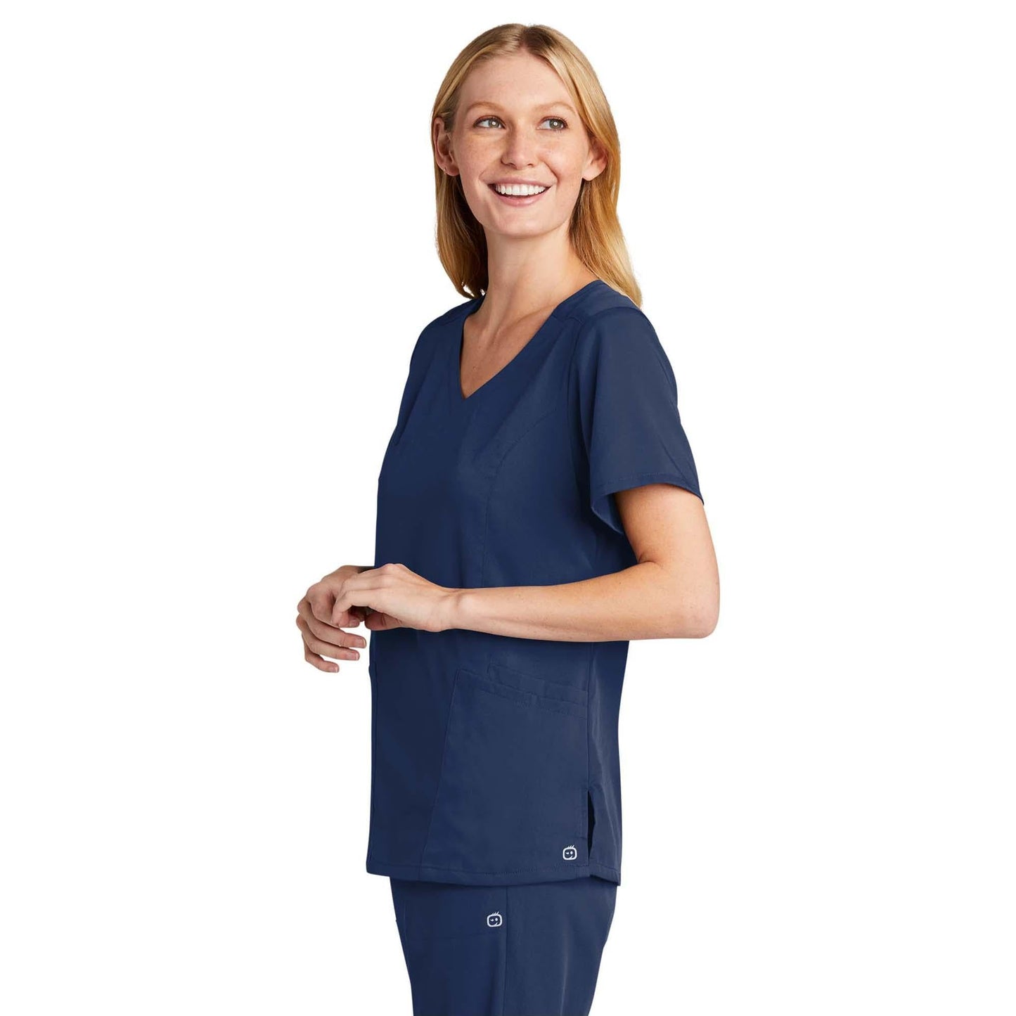 Black Scrub Tops - WonderWink - Modern Fit