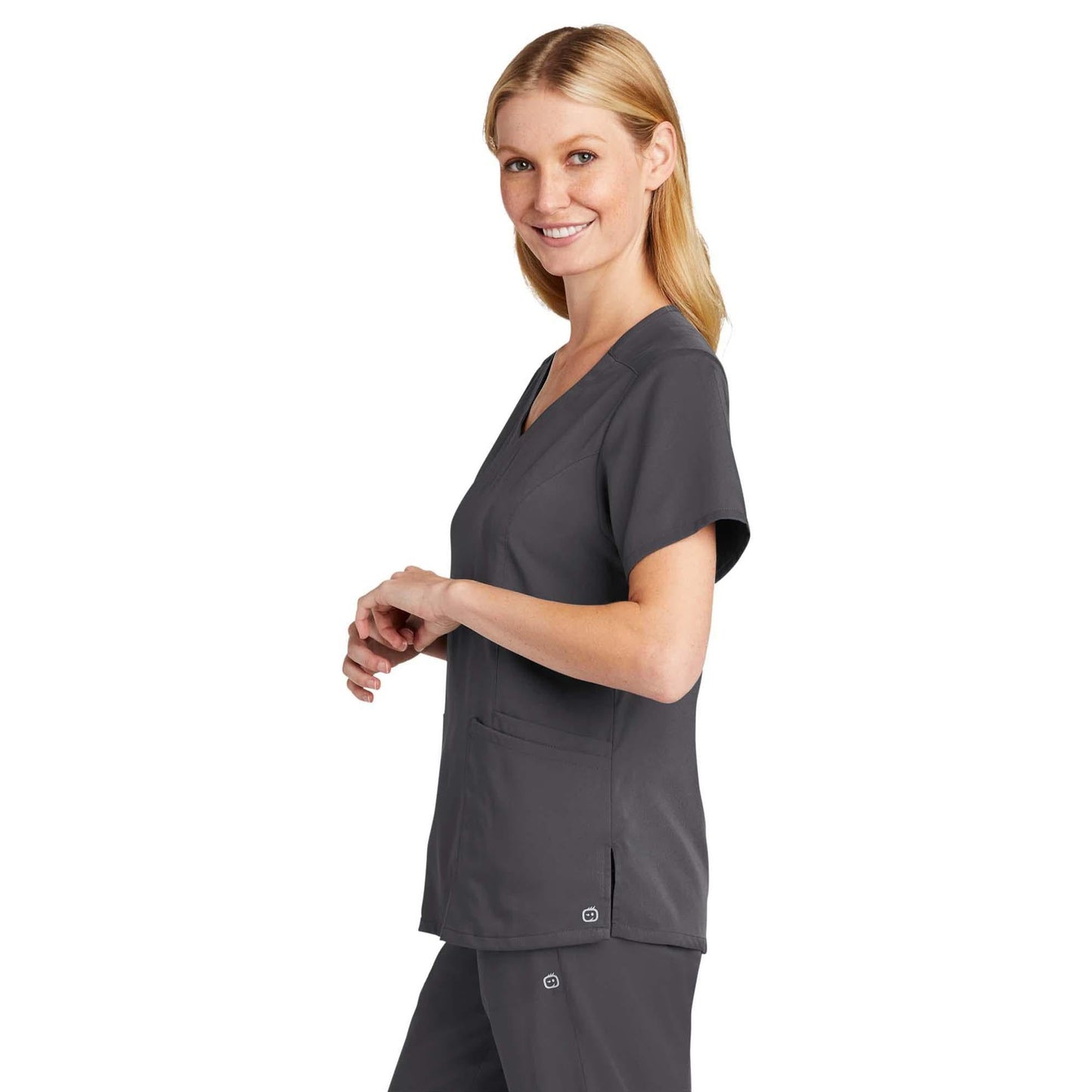 Black Scrub Tops - WonderWink - Modern Fit