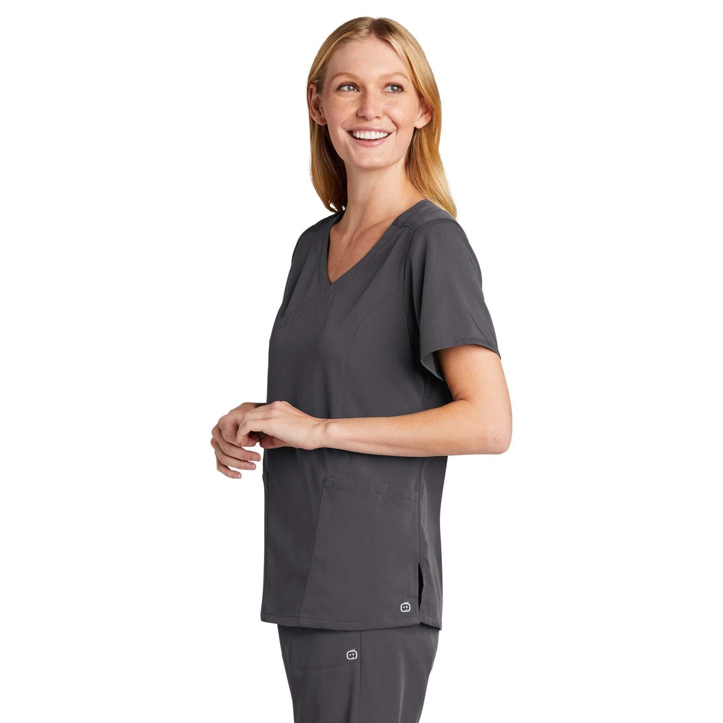 Black Scrub Tops - WonderWink - Modern Fit