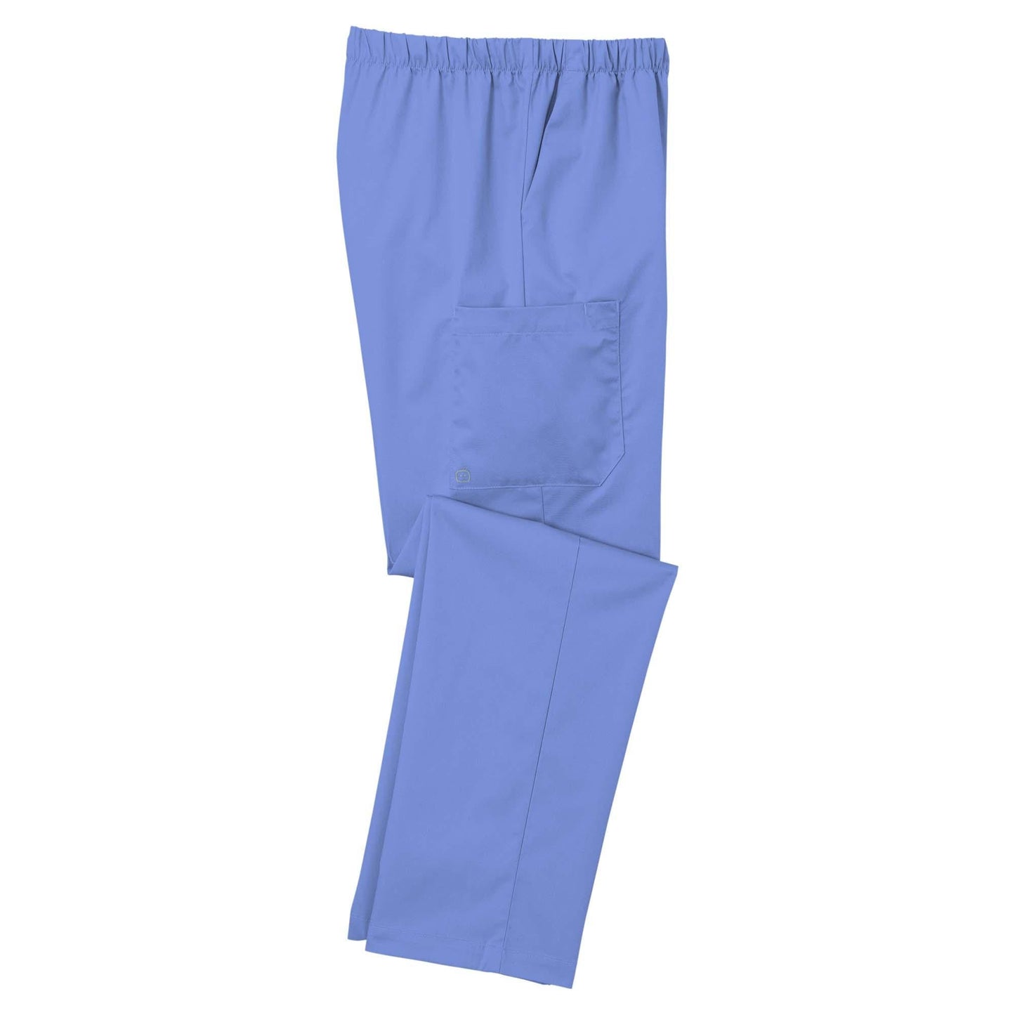 Black Scrub Pants - WonderWink - Comfortable Cargo Design