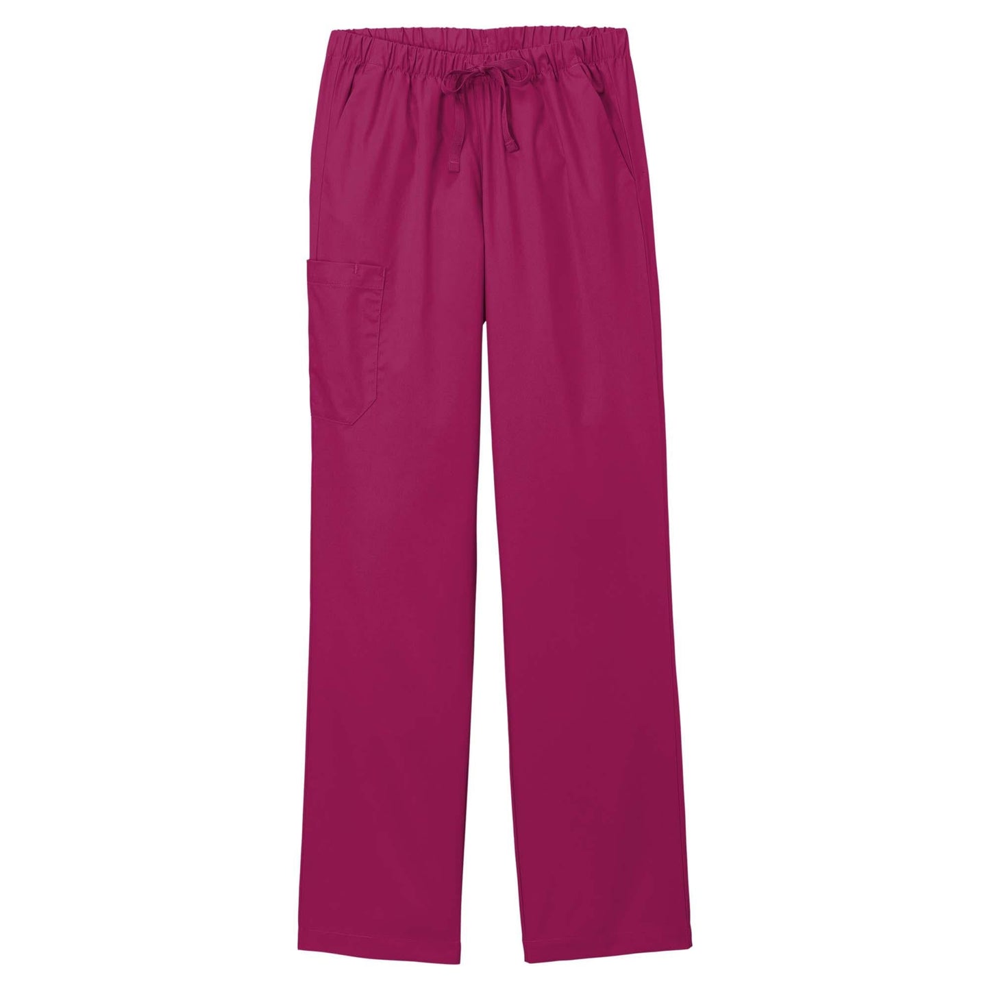 Black Scrub Pants - WonderWink - Comfortable Cargo Design
