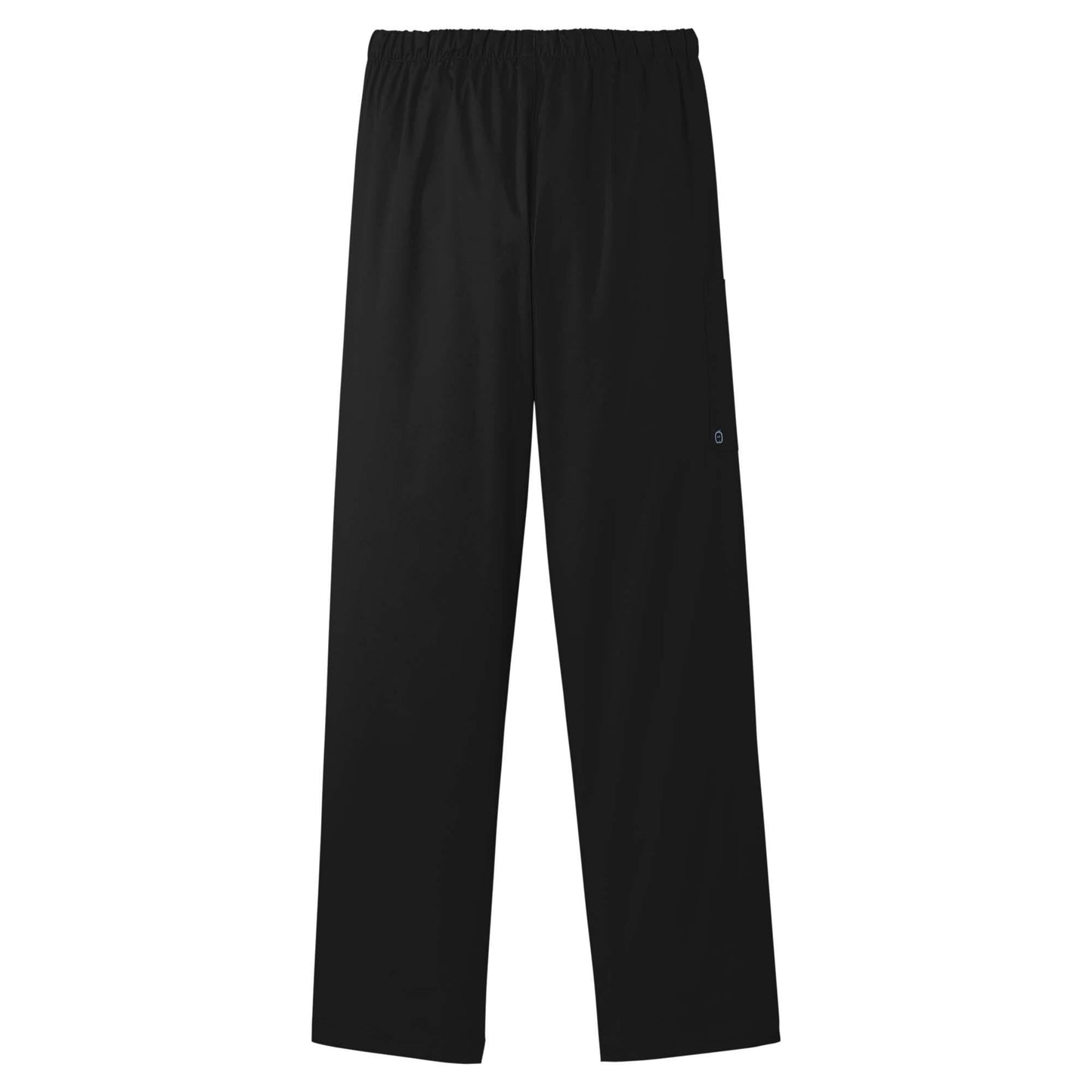 Black Scrub Pants - WonderWink - Comfortable Cargo Style