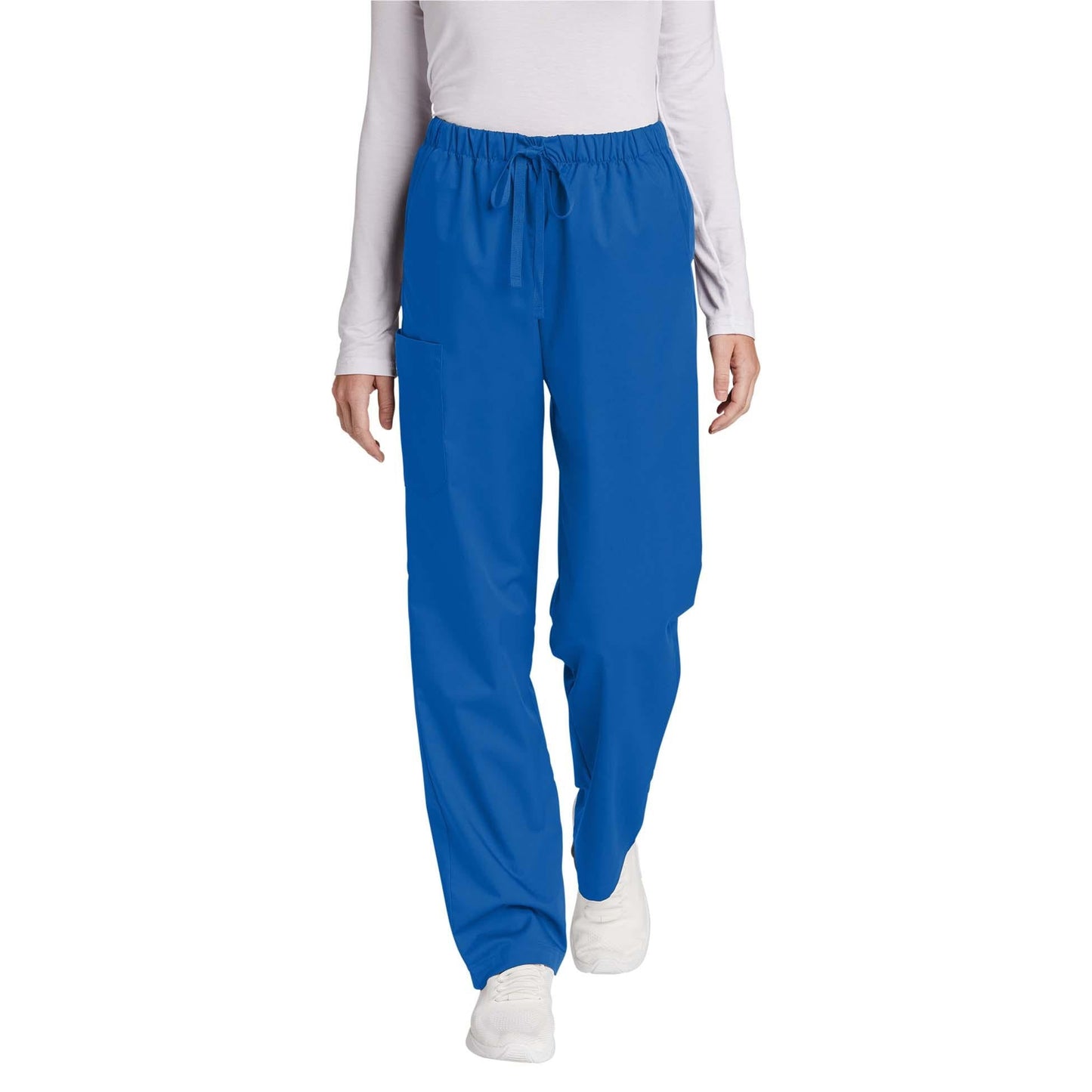Black Scrub Pants - WonderWink - Comfortable Cargo Style