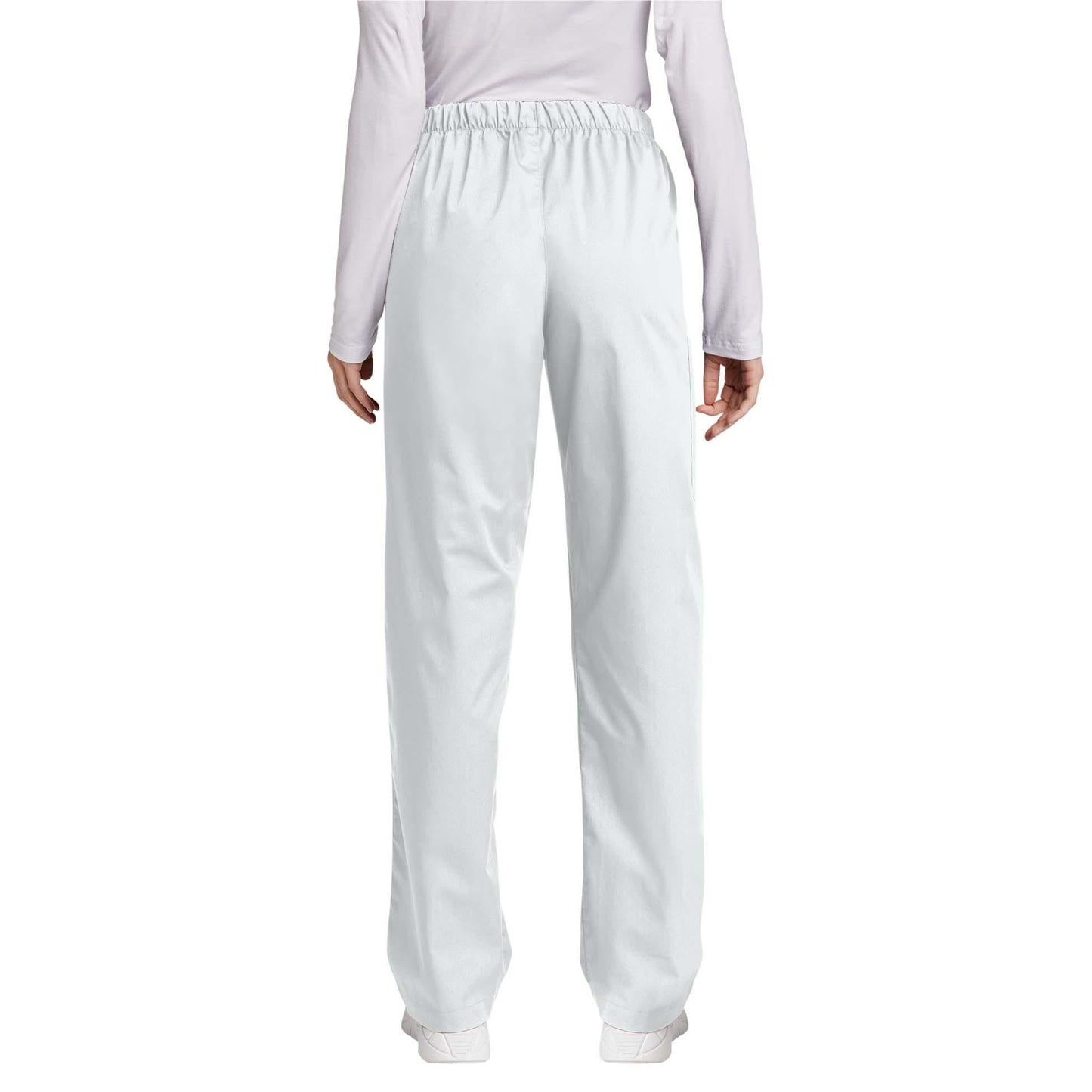 Black Scrub Pants - WonderWink - Comfortable Cargo Style
