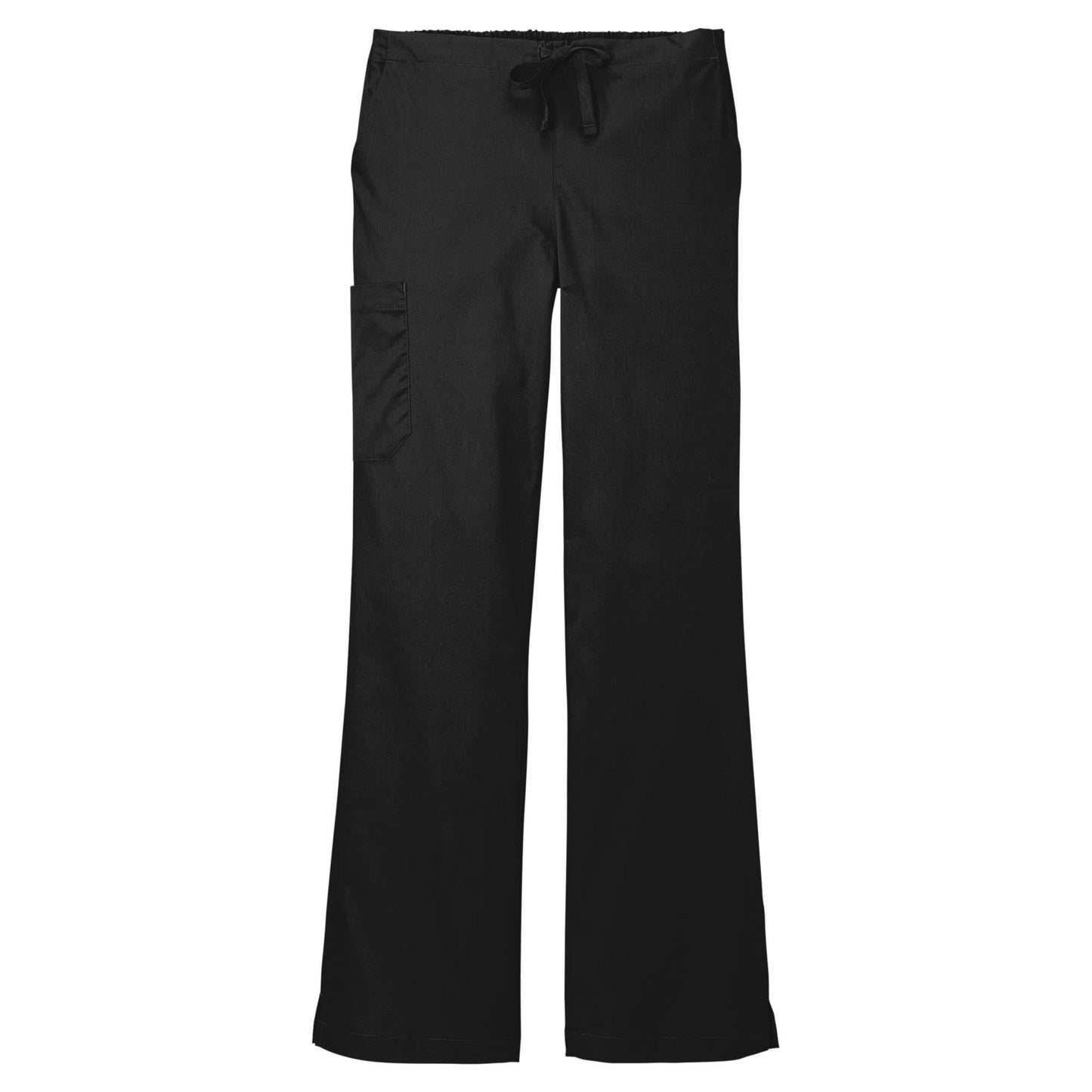 Black Scrub Pants - WonderWink - Comfortable Fit