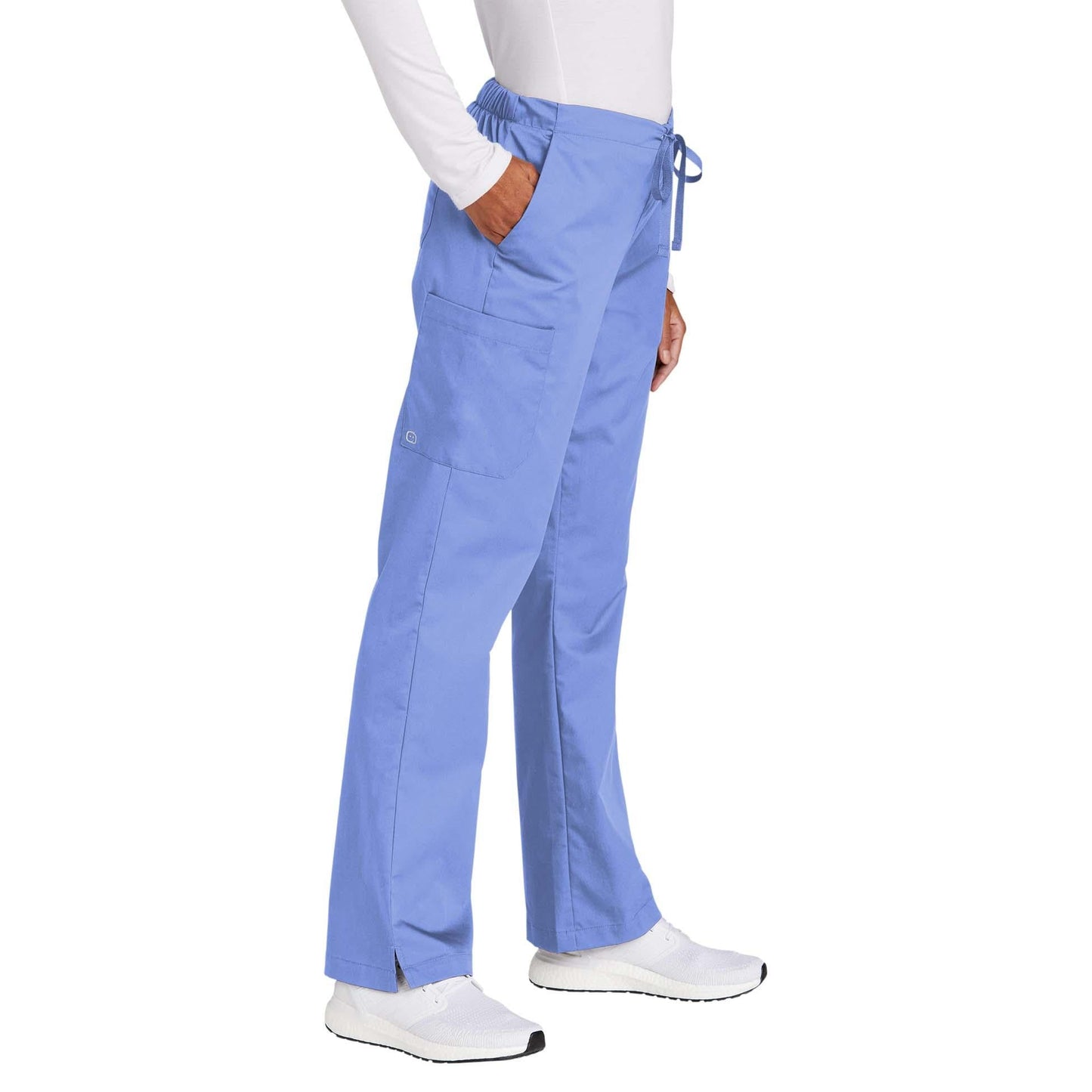 Black Scrub Pants - WonderWink - Comfortable Fit