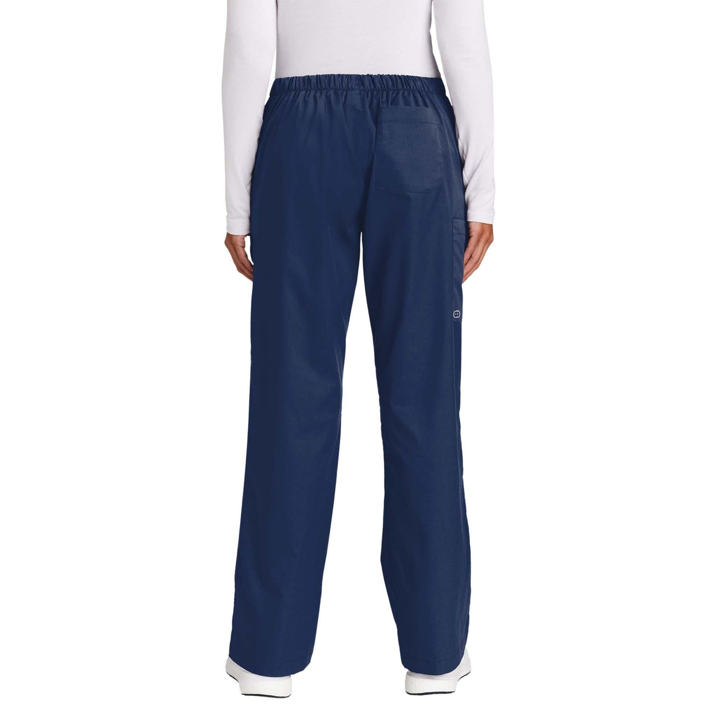 Black Scrub Pants - WonderWink - Comfortable Fit