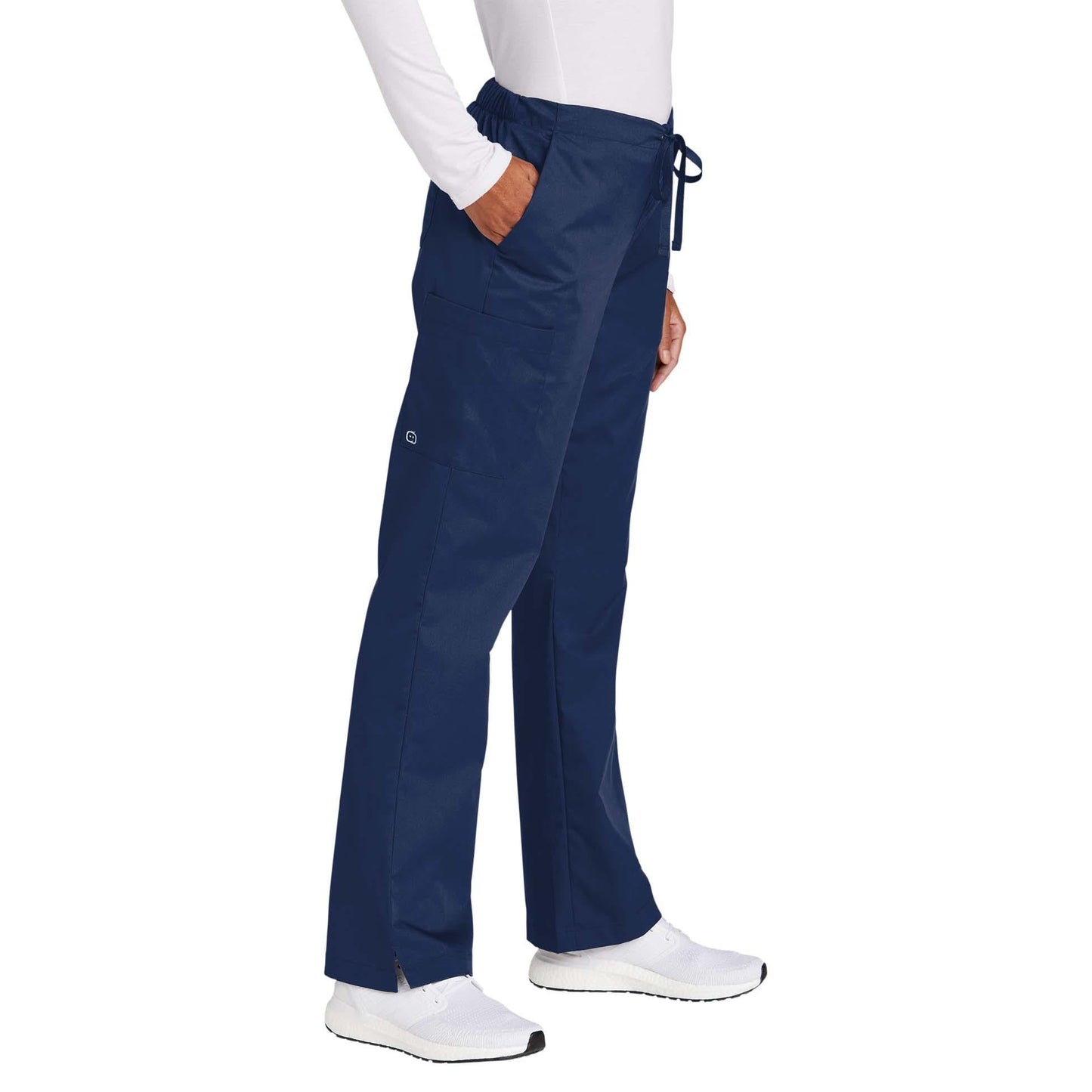 Black Scrub Pants - WonderWink - Comfortable Fit