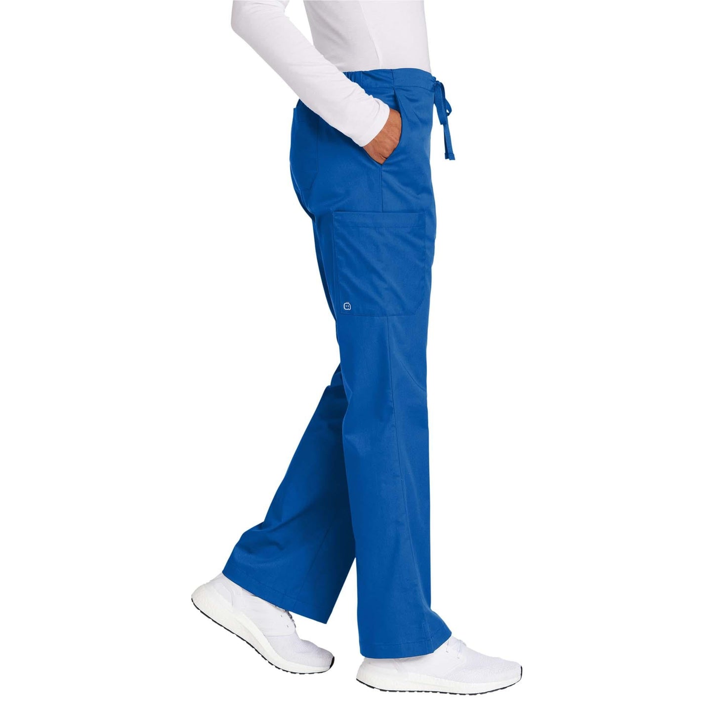 Black Scrub Pants - WonderWink - Comfortable Fit