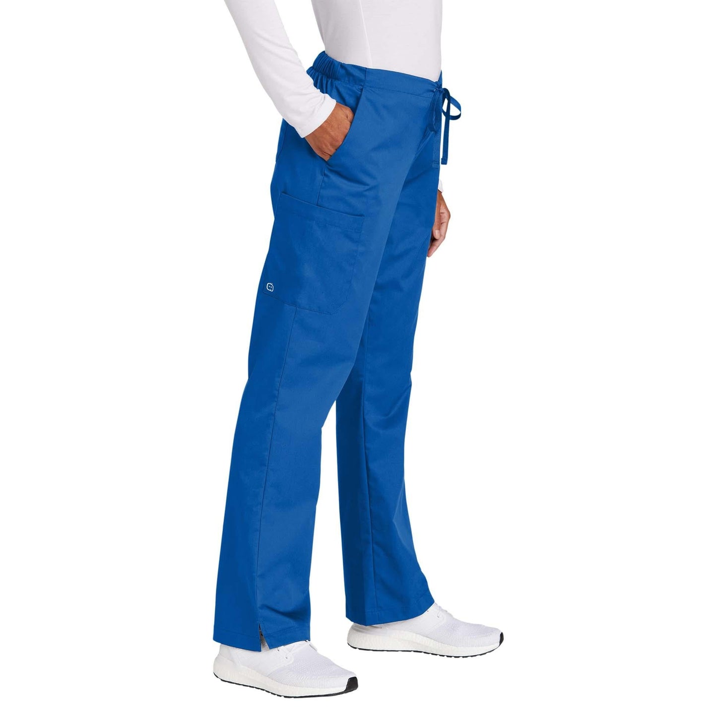 Black Scrub Pants - WonderWink - Comfortable Fit