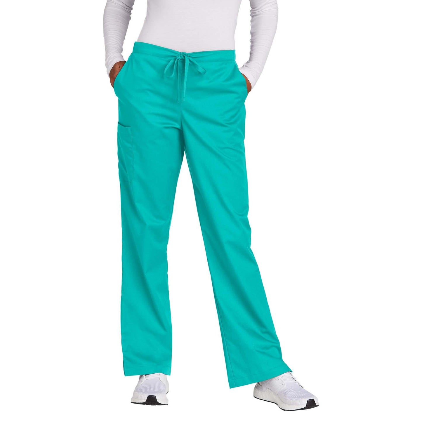 Black Scrub Pants - WonderWink - Comfortable Fit