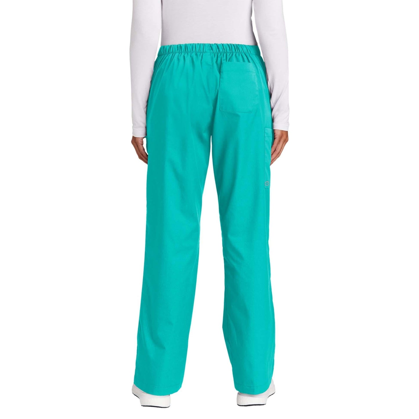Black Scrub Pants - WonderWink - Comfortable Fit