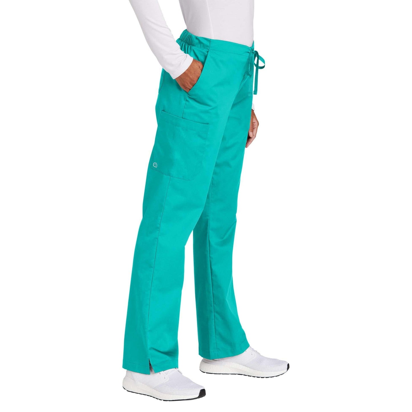 Black Scrub Pants - WonderWink - Comfortable Fit