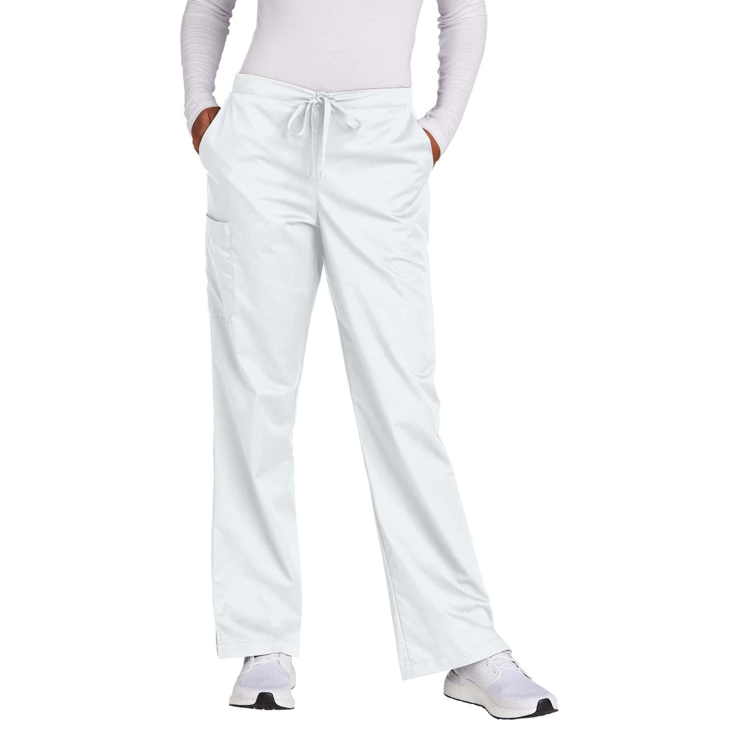 Black Scrub Pants - WonderWink - Comfortable Fit