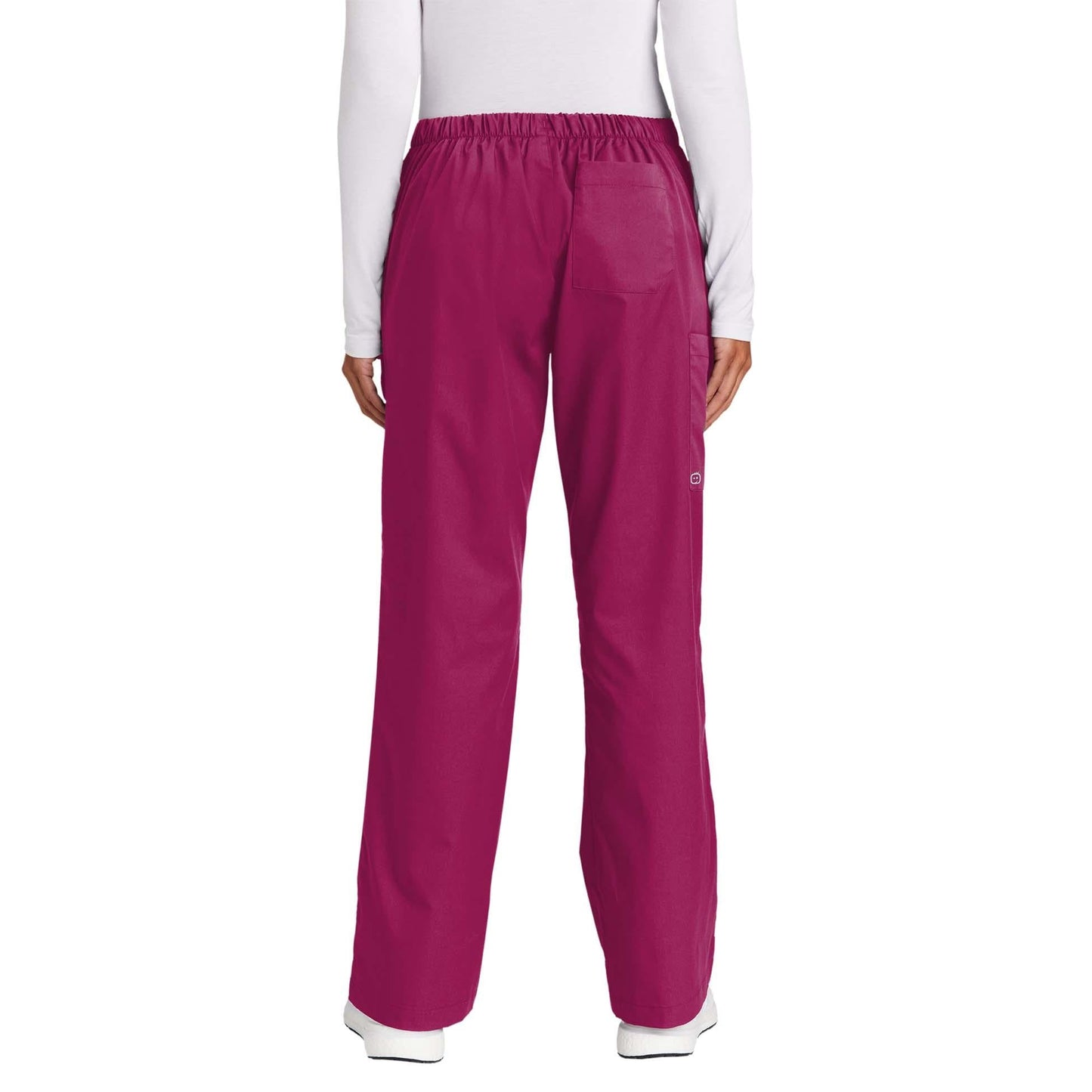 Black Scrub Pants - WonderWink - Comfortable Fit