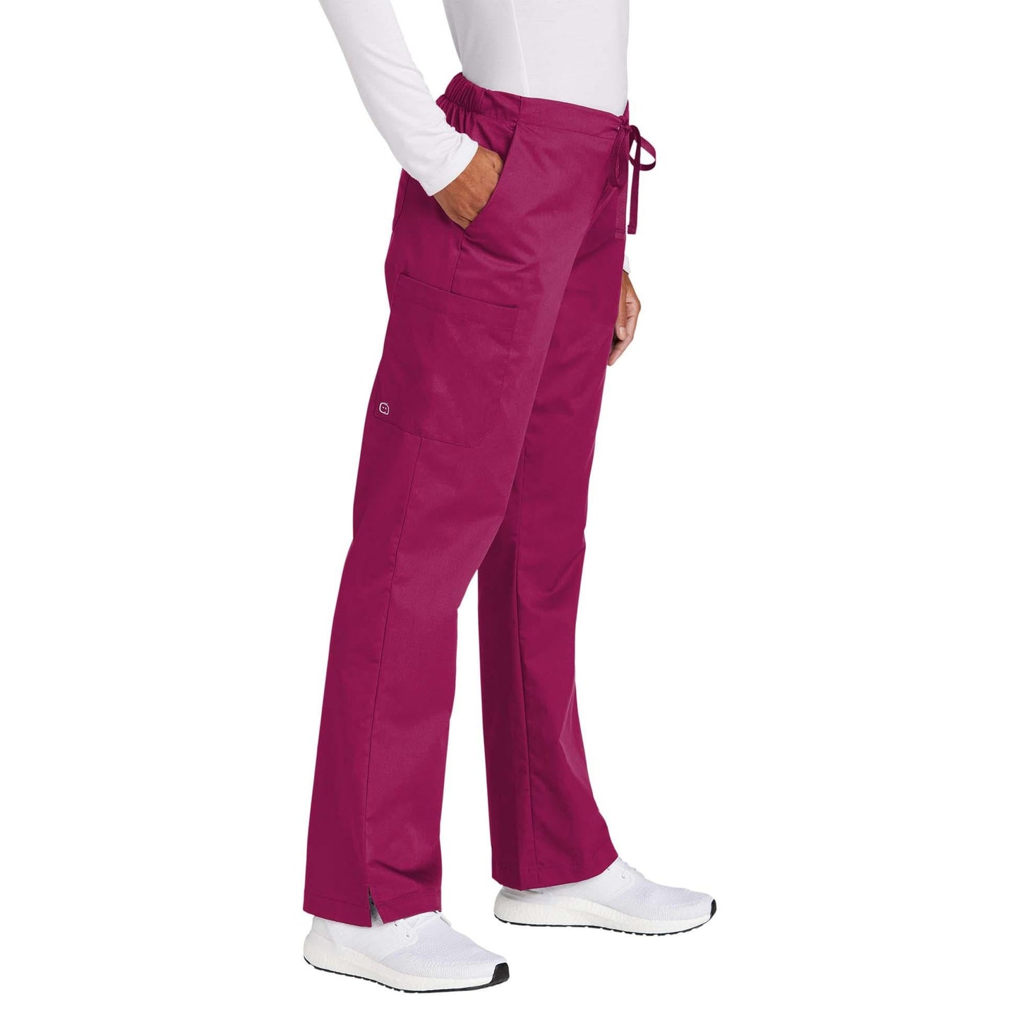 Black Scrub Pants - WonderWink - Comfortable Fit