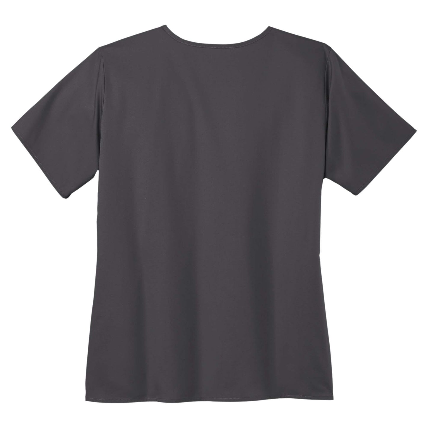 Black Scrub Tops - WonderWink - Comfortable Mock Wrap