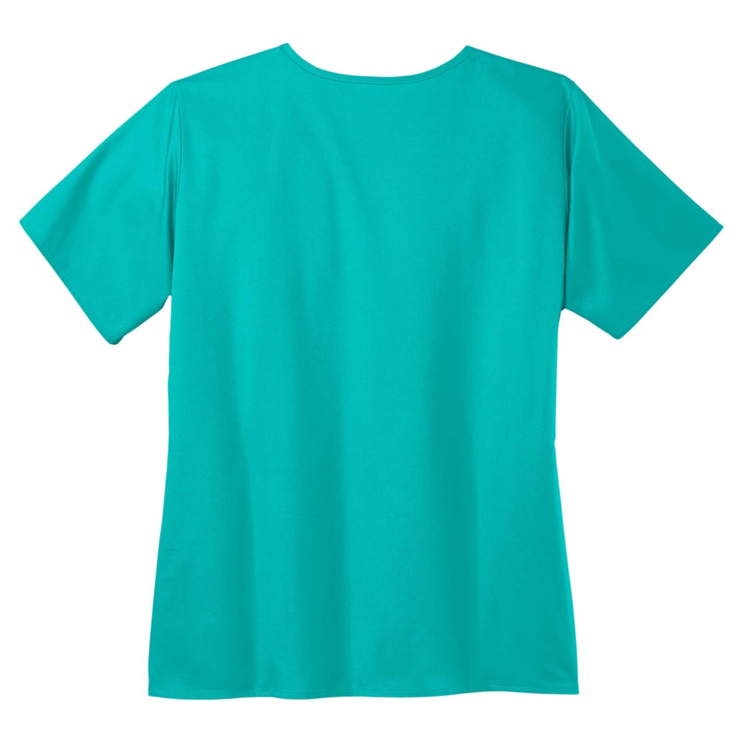 Black Scrub Tops - WonderWink - Comfortable Mock Wrap