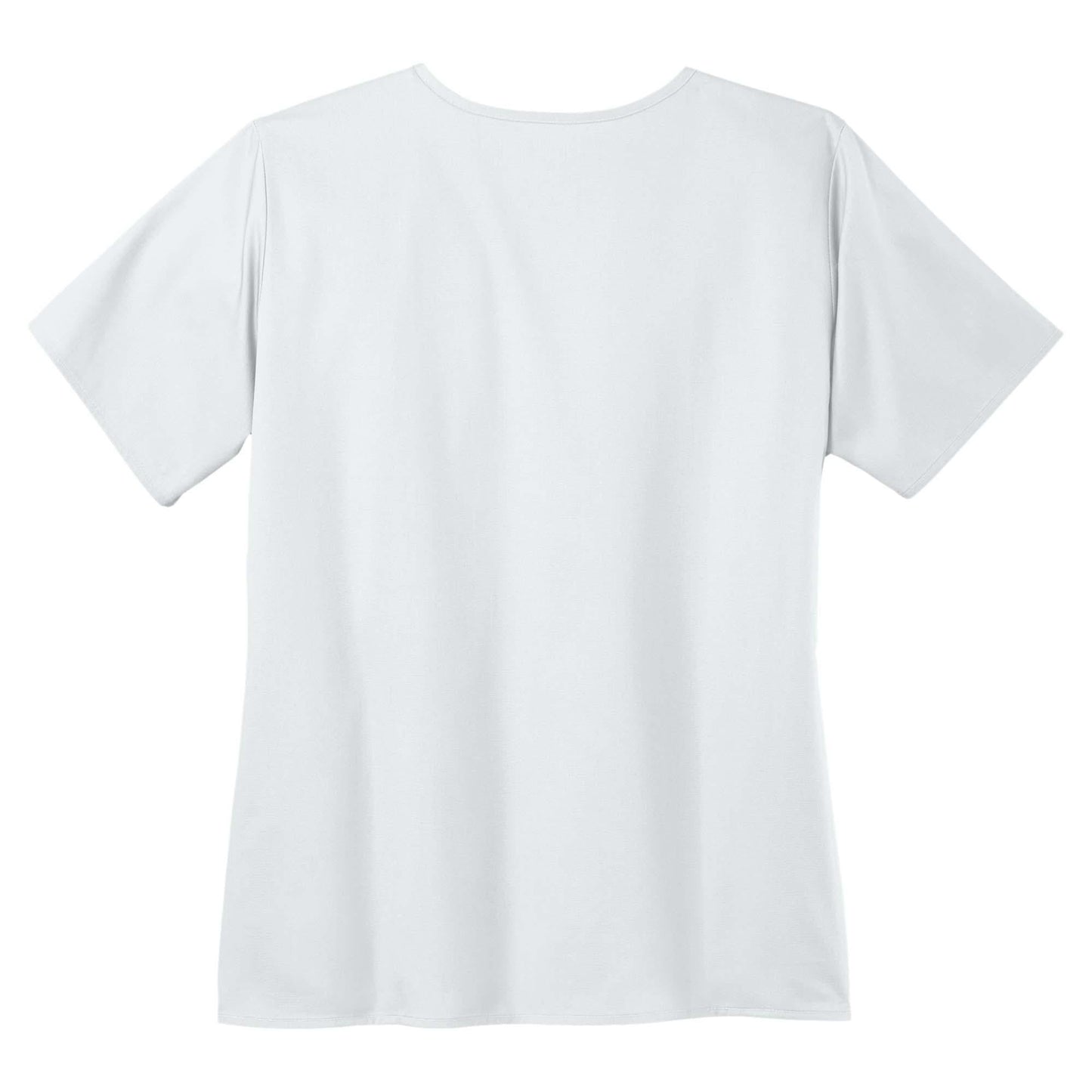 Black Scrub Tops - WonderWink - Comfortable Mock Wrap
