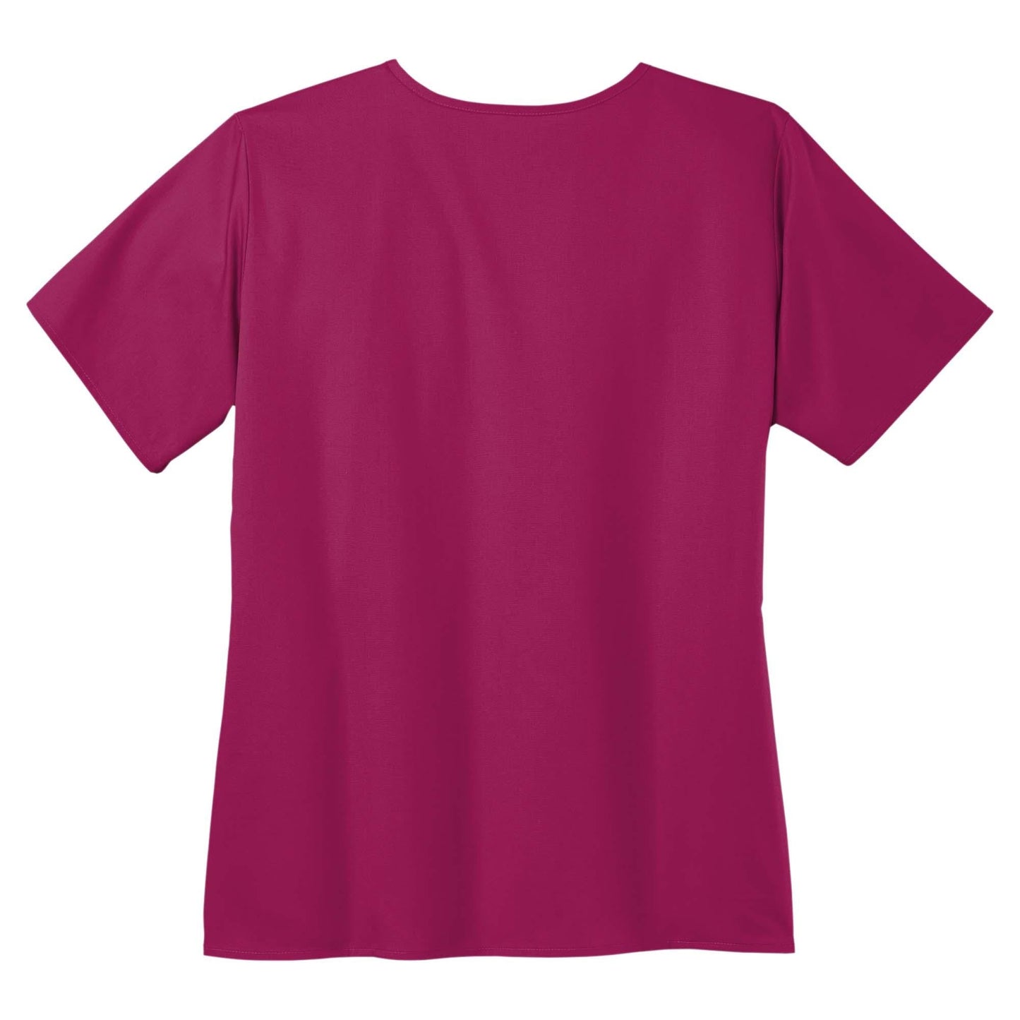 Black Scrub Tops - WonderWink - Comfortable Mock Wrap